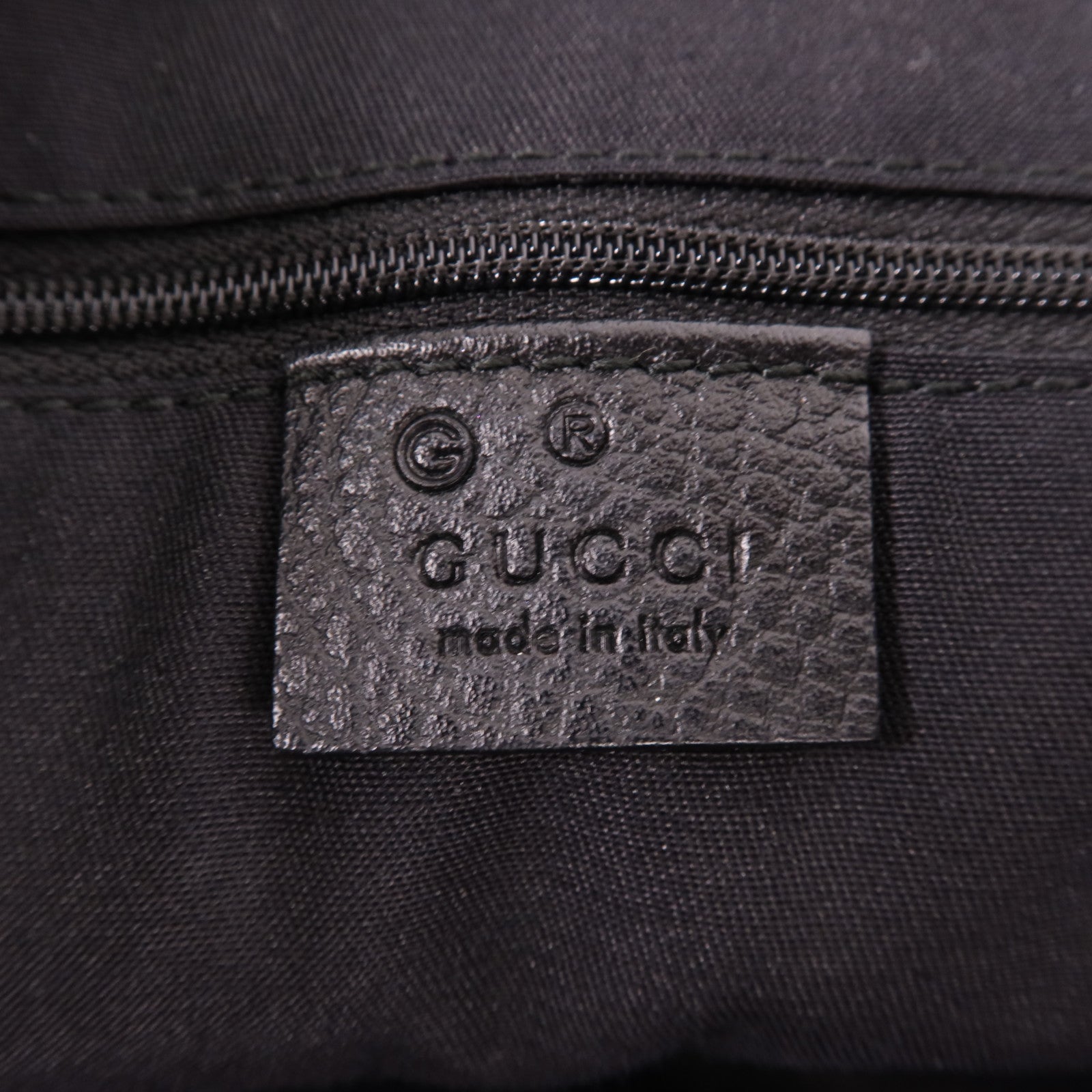 GUCCI 帆布2 Way Shoulder銀扣手挽肩背兩用袋