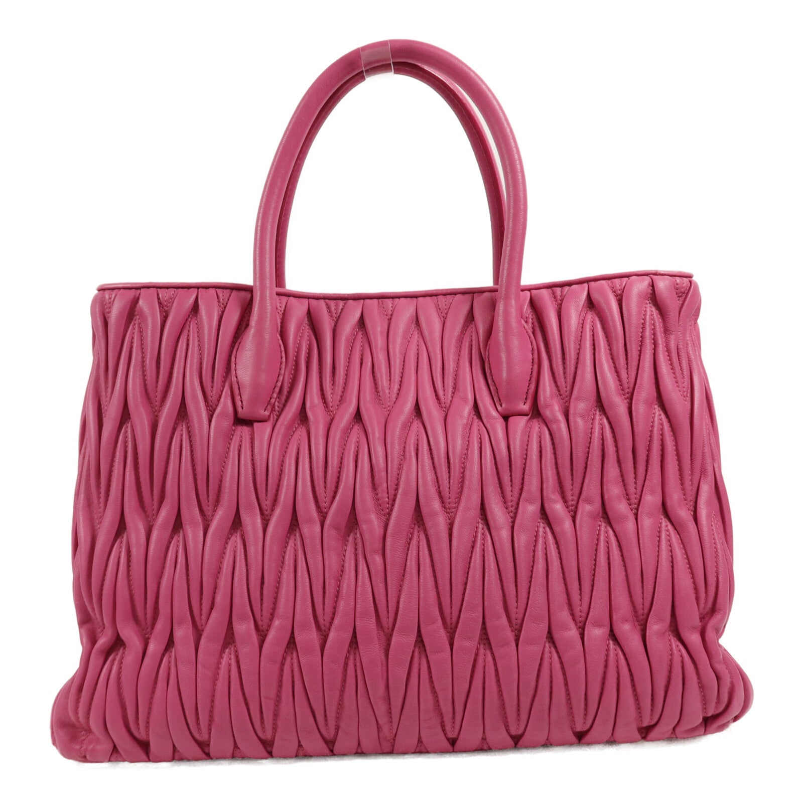 Miu Miu 羊皮皮革2 Way Shoulder手挽肩背兩用袋