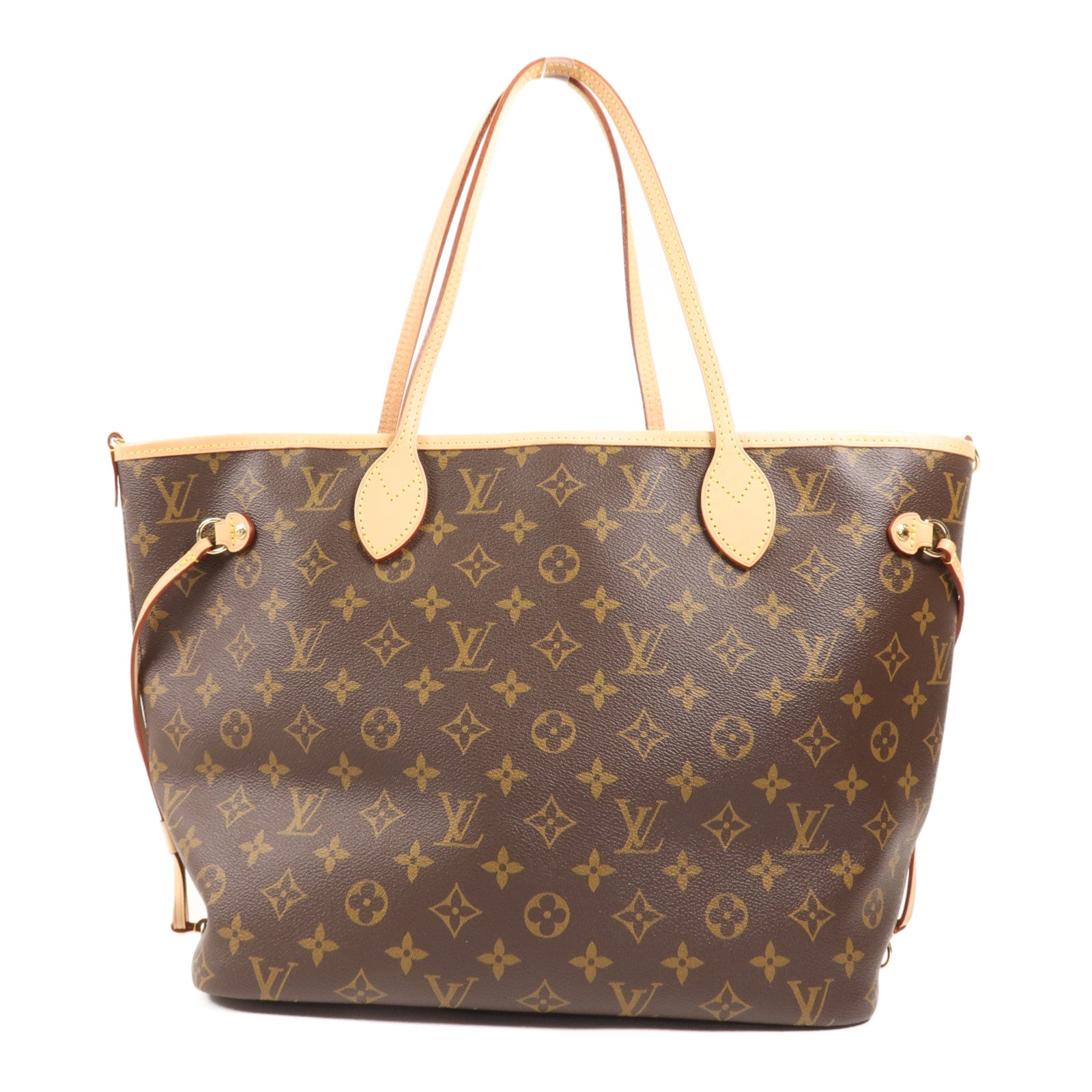 LOUIS VUITTON Monogram Neverfull Bandoulière Inside Out MM金扣手挽肩背兩用袋