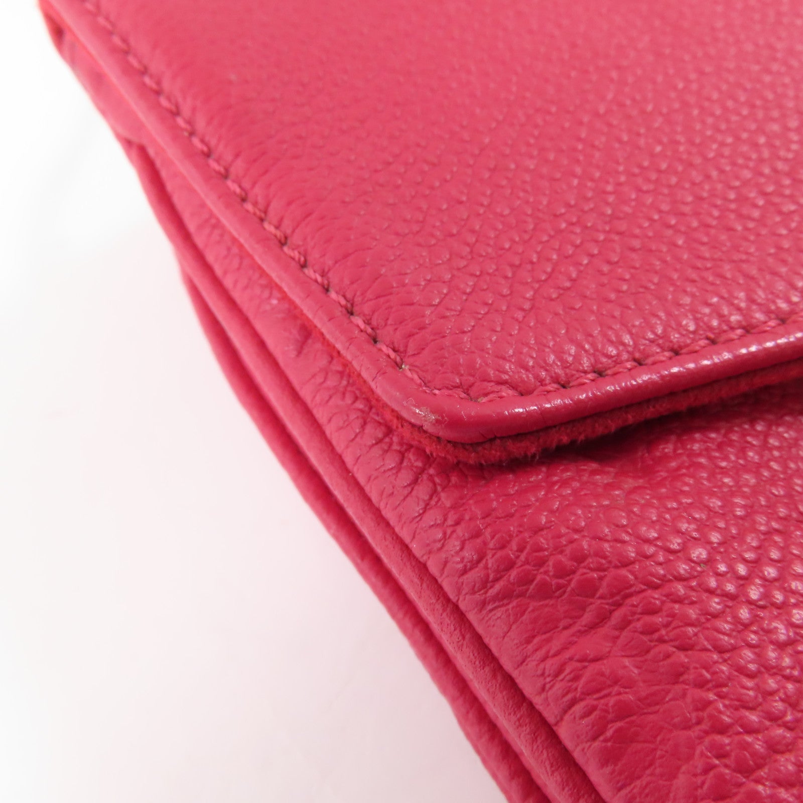 LOUIS VUITTON LV GHW Twice Shoulder Bag Monogram Empreinte M50259 Red