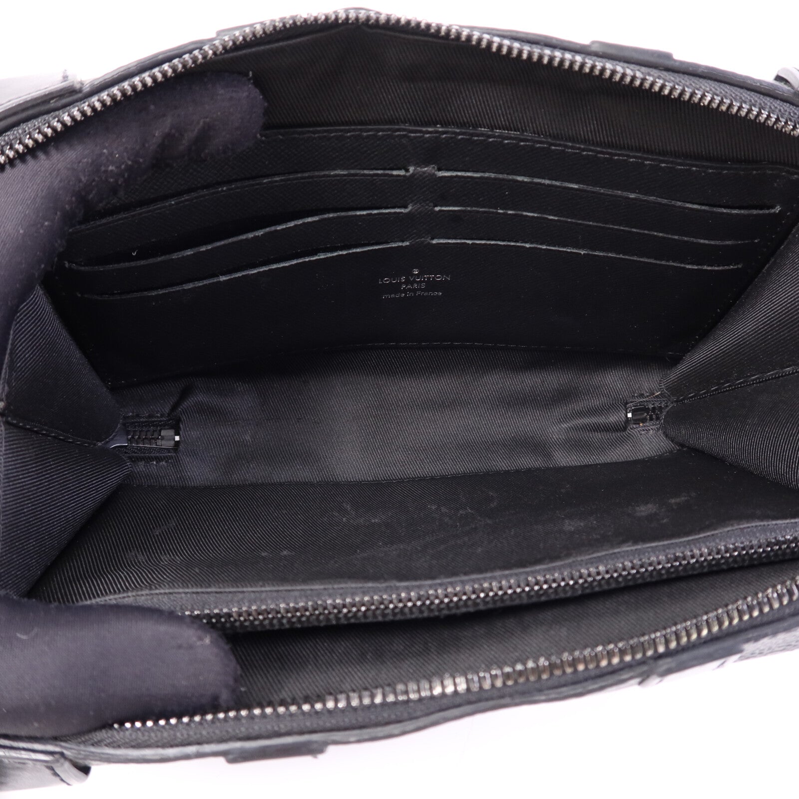 LOUIS VUITTON Monogram Eclipse Soft Trunk Wallet肩背袋