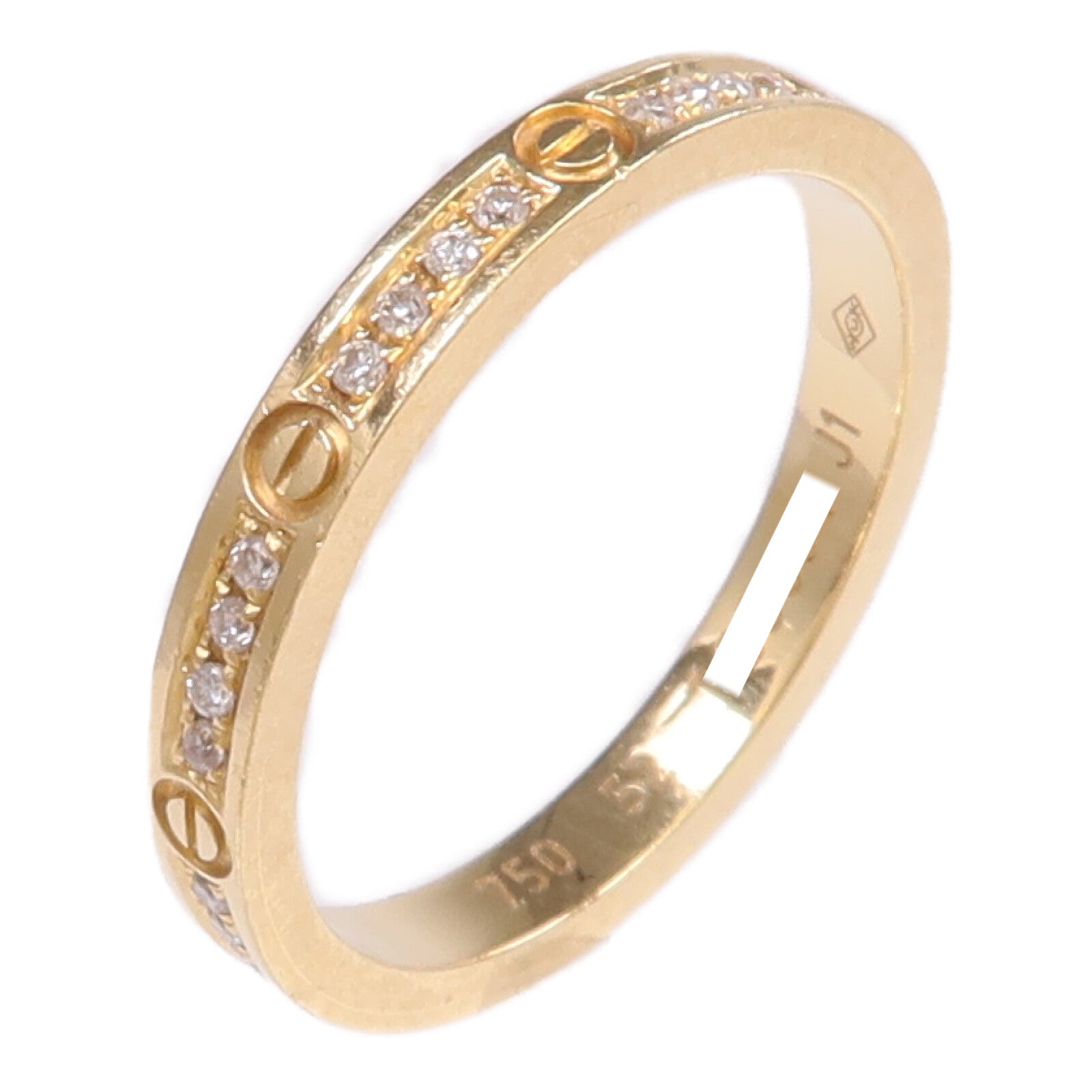 JEWELRY 【激減優惠】18K黃金Diamond Ring鑽石戒指#52/US#6