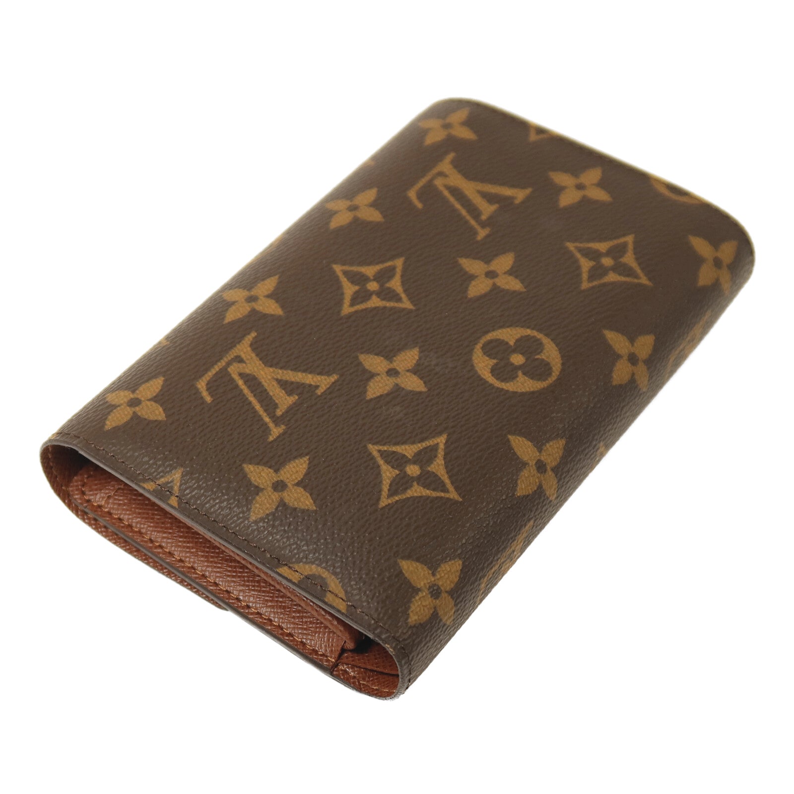 LOUIS VUITTON Monogram Portefeuille Alexandra Wallet金扣錢包