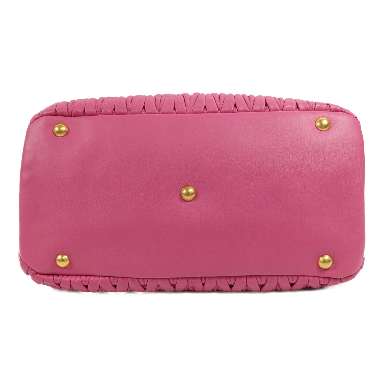 Miu Miu 羊皮皮革2 Way Shoulder手挽肩背兩用袋