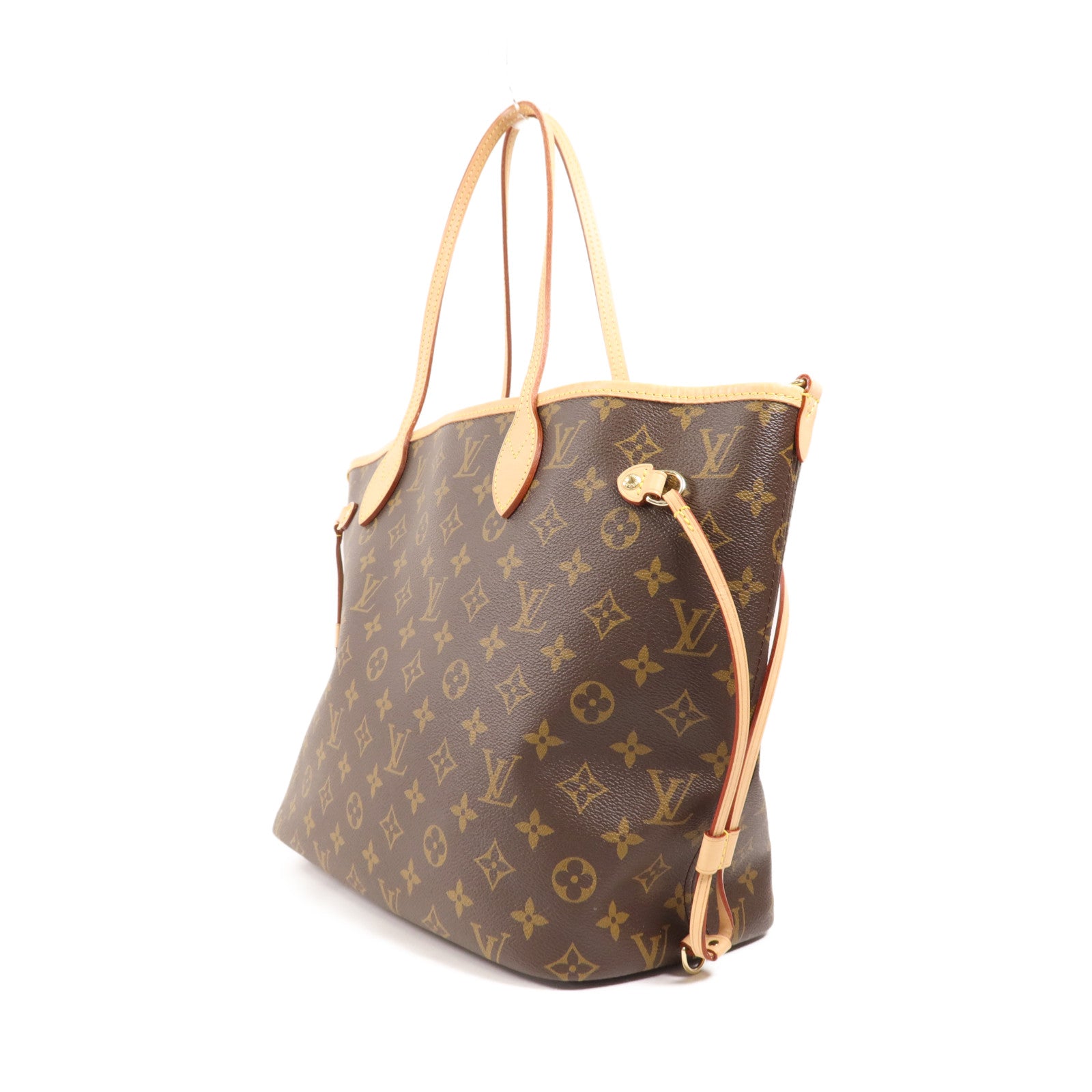 LOUIS VUITTON Monogram Neverfull Bandoulière Inside Out MM金扣手挽肩背兩用袋