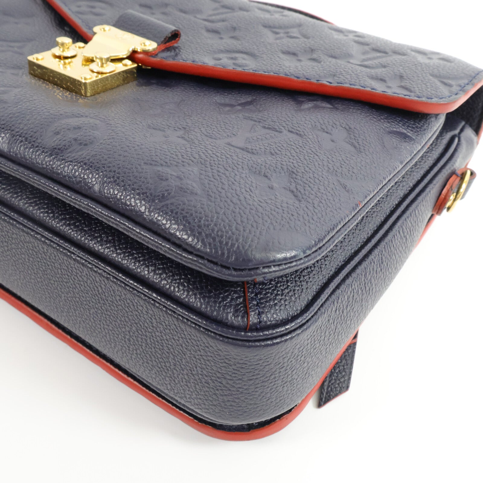 LOUIS VUITTON Monogram Empreinte Pochette Metis手挽肩背兩用袋
