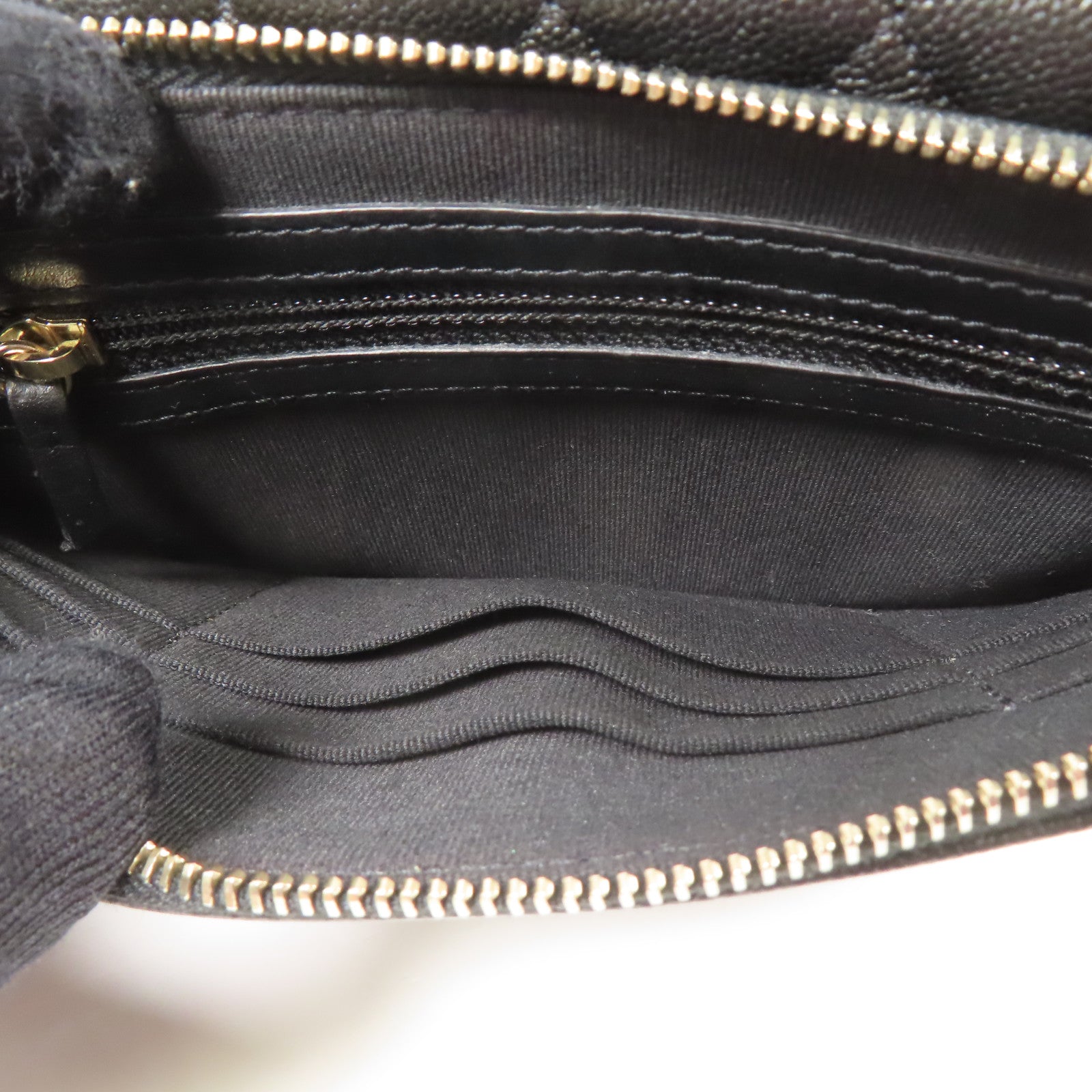 CHANEL CC GHW Boy Chain Shoulder Bag Calfskin Leather Black