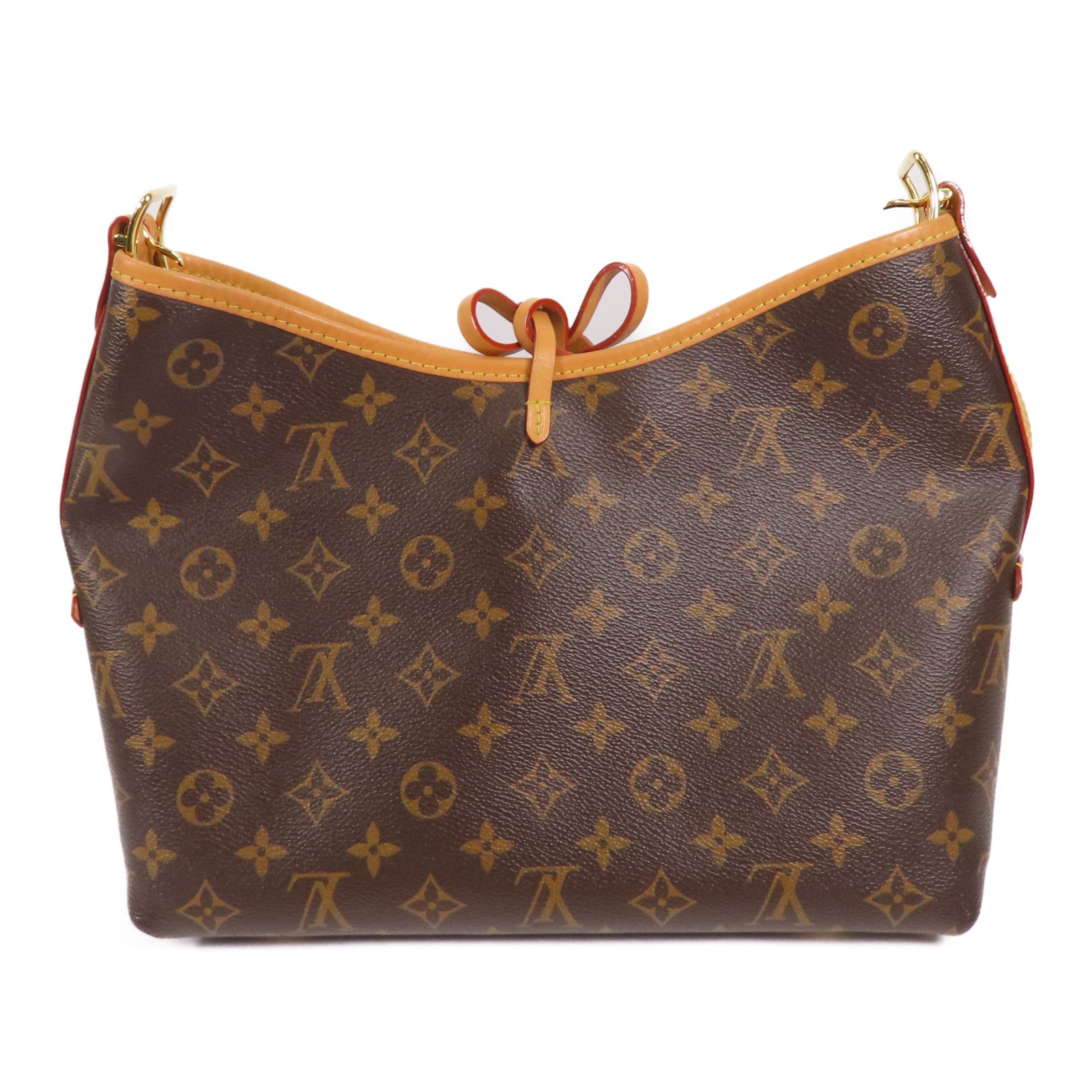 LOUIS VUITTON Monogram Carryall PM金扣肩背袋