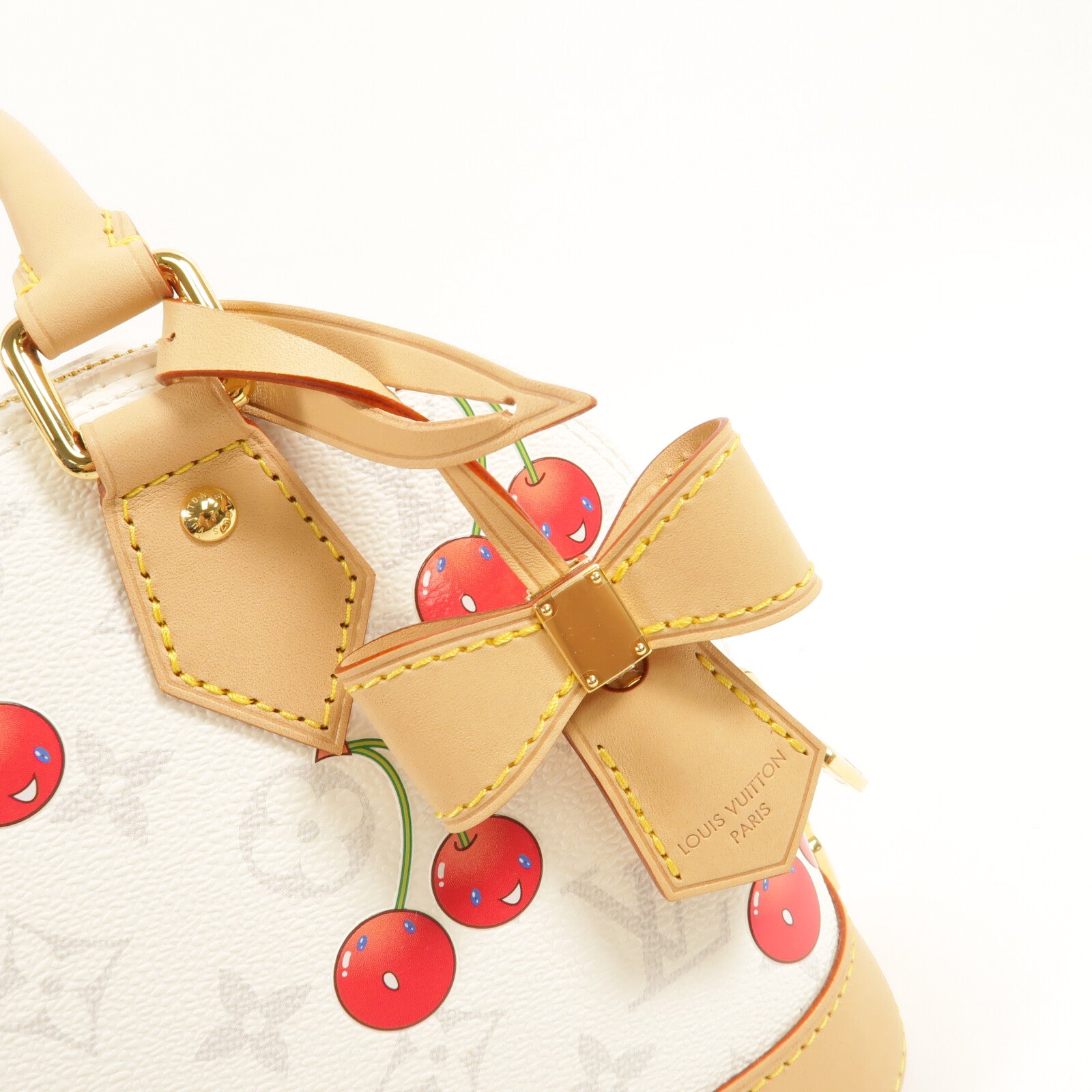 LOUIS VUITTON Monogram Cherry TM Cherry Alma BB手挽肩背兩用袋