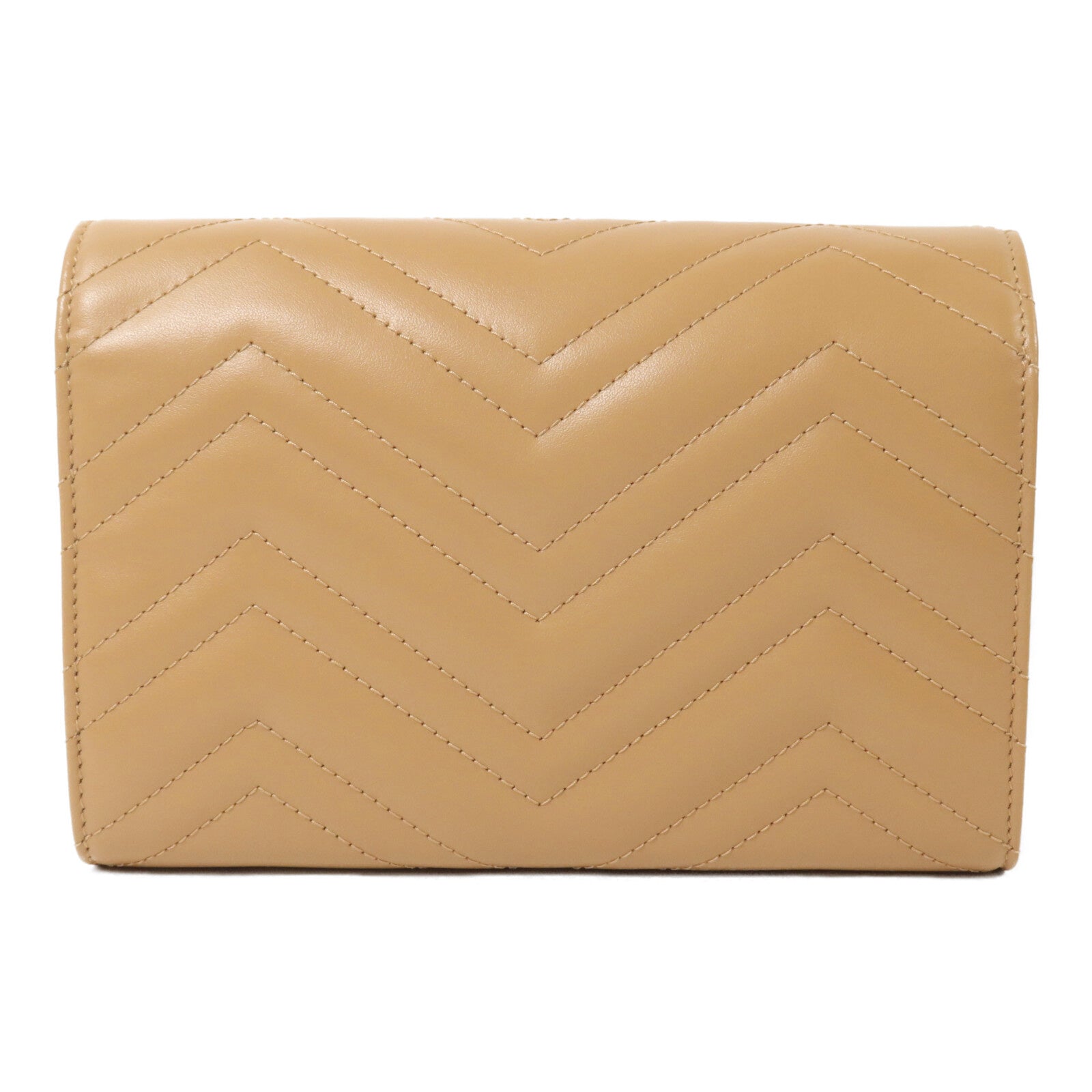 GUCCI 牛皮皮革GG Marmont Wallet on Chain鏈帶肩背袋