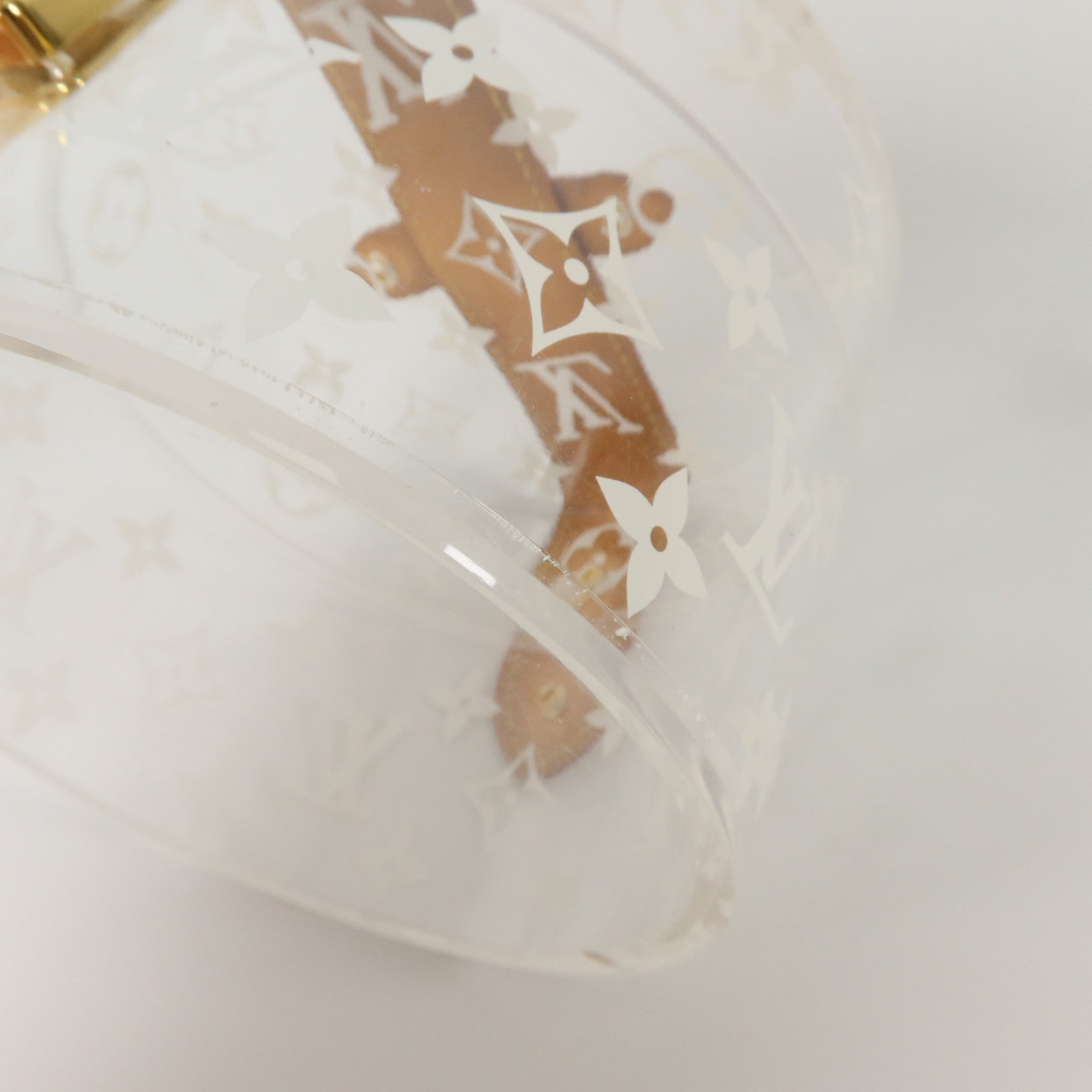 LOUIS VUITTON PVC Scott Case金扣收纳盒