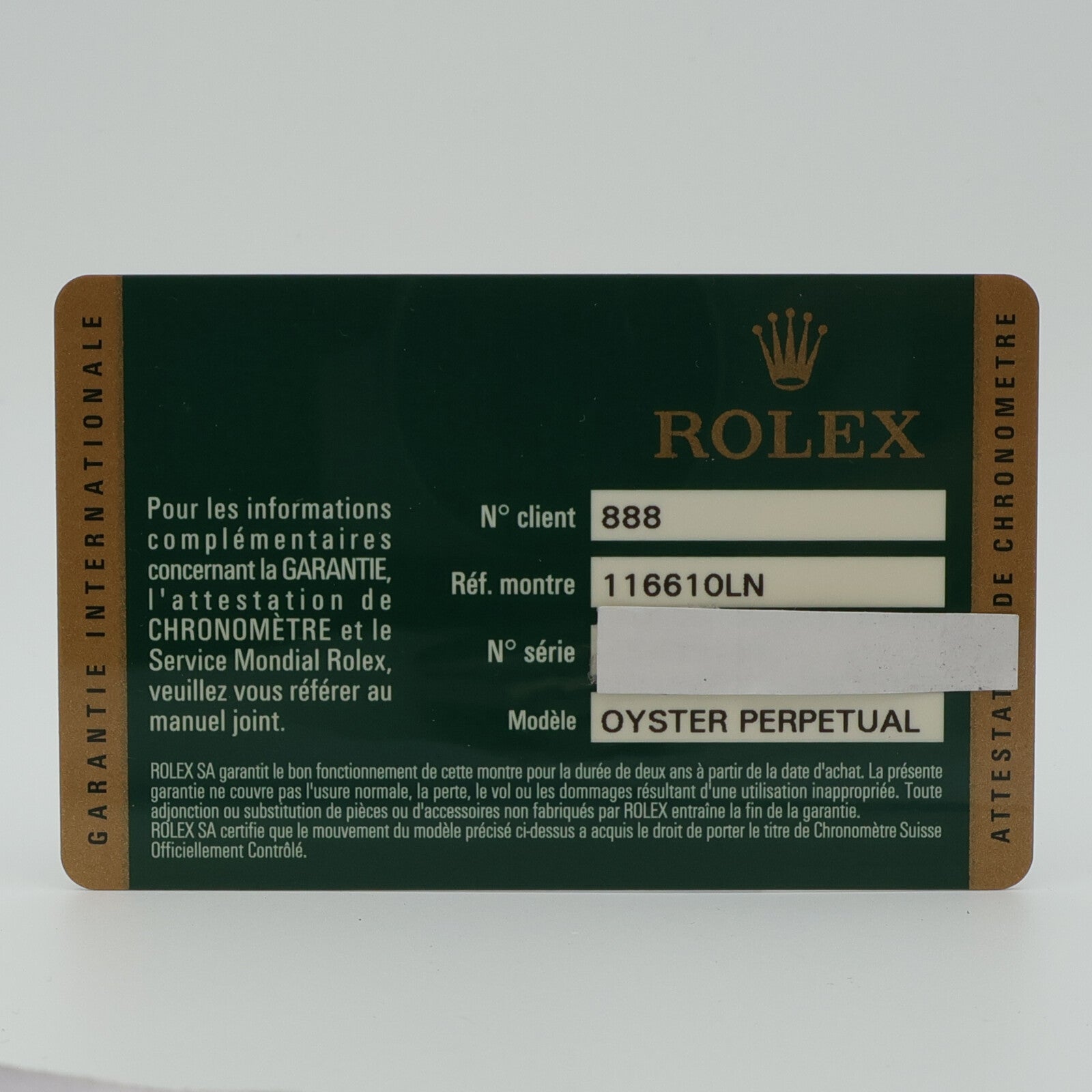ROLEX Submariner 116610LN