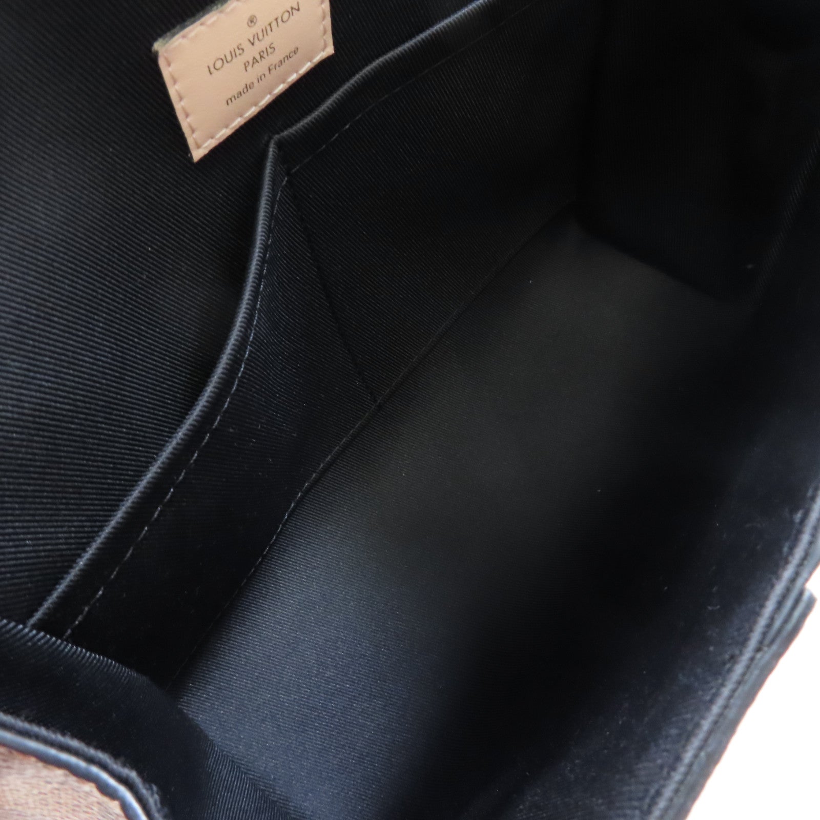 LOUIS VUITTON Damier Ebene Bond Street BB 2Way Shoulder Bag金扣手挽肩背兩用袋啡色/紅色