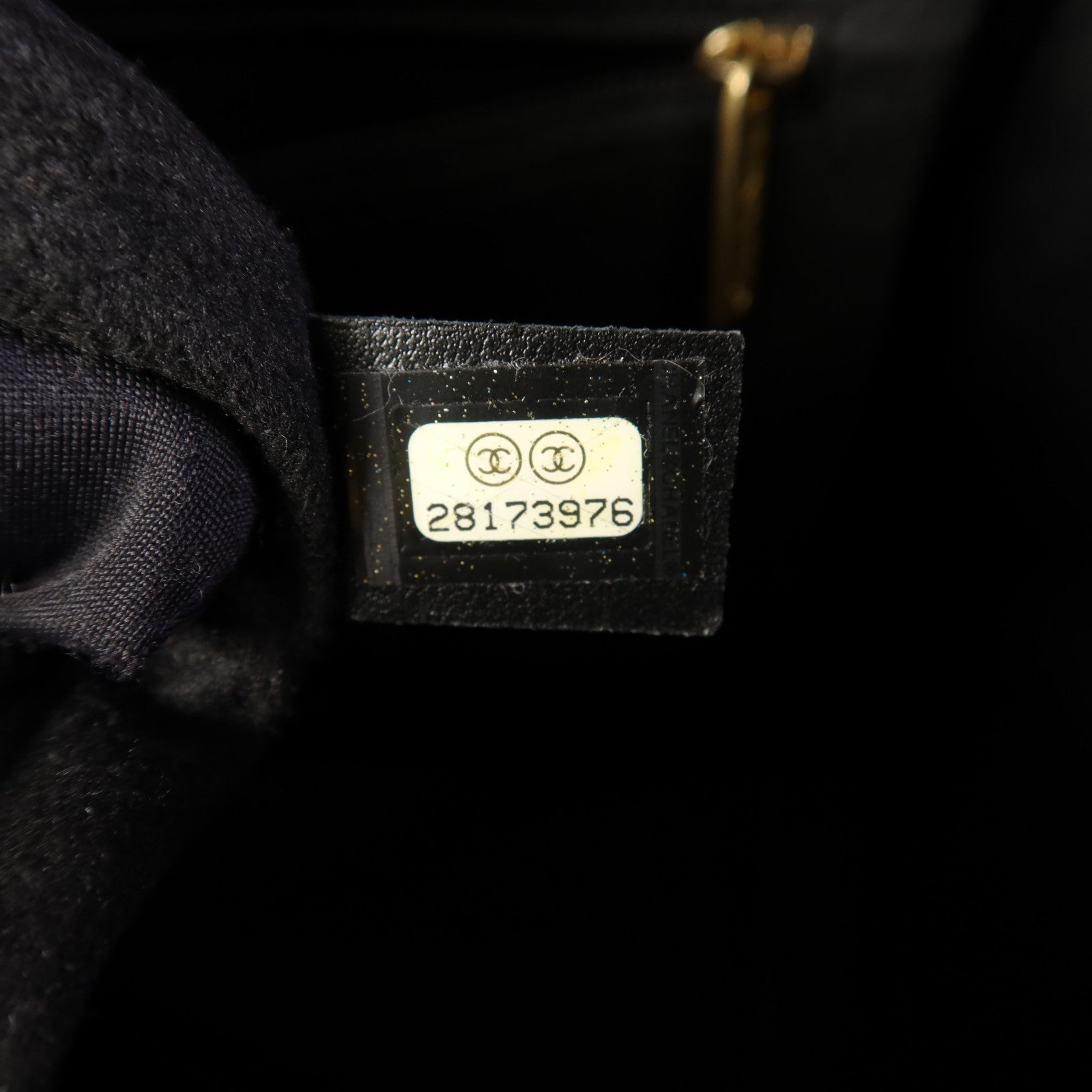 CHANEL 牛皮皮革Deauville金扣手挽肩背兩用袋