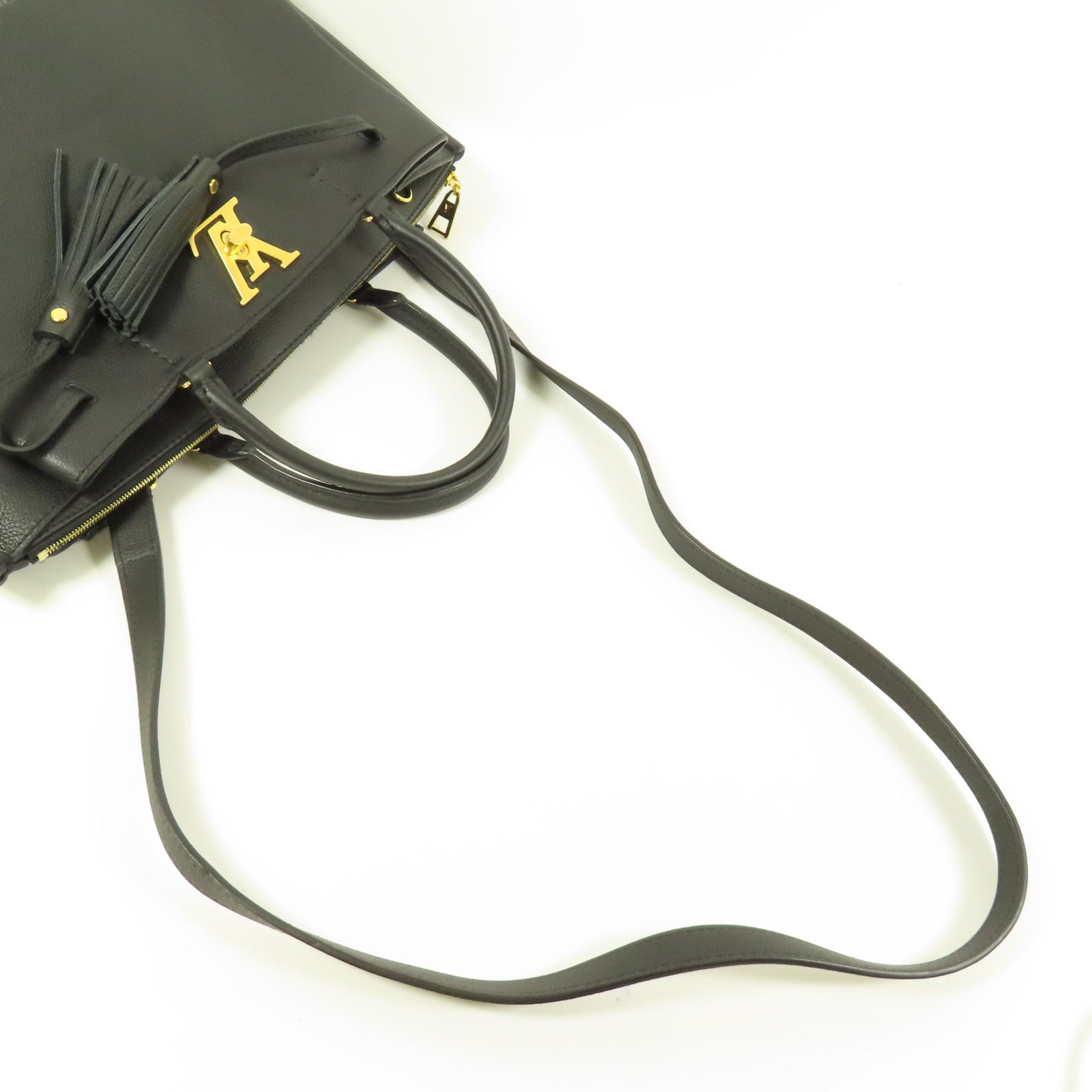 LOUIS VUITTON 牛皮皮革Lockmeto金扣手挽肩背兩用袋