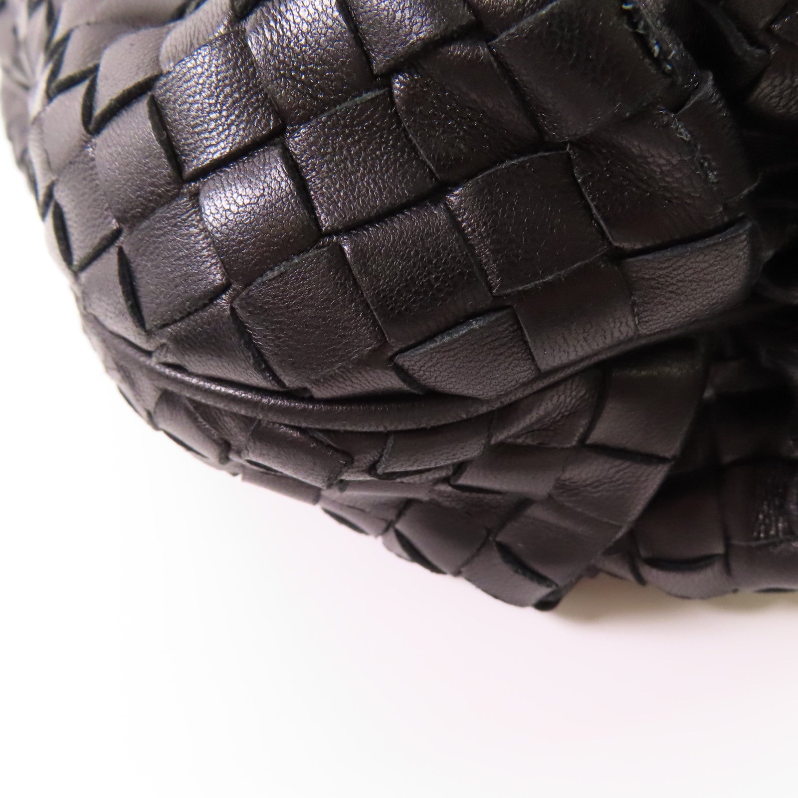 BOTTEGA VENETA 牛皮皮革Hand Bag金扣手挽袋