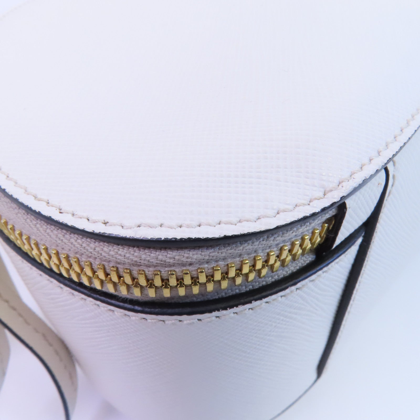 PRADA 牛皮皮革2Way Shoulder Bag金扣手挽肩背兩用袋