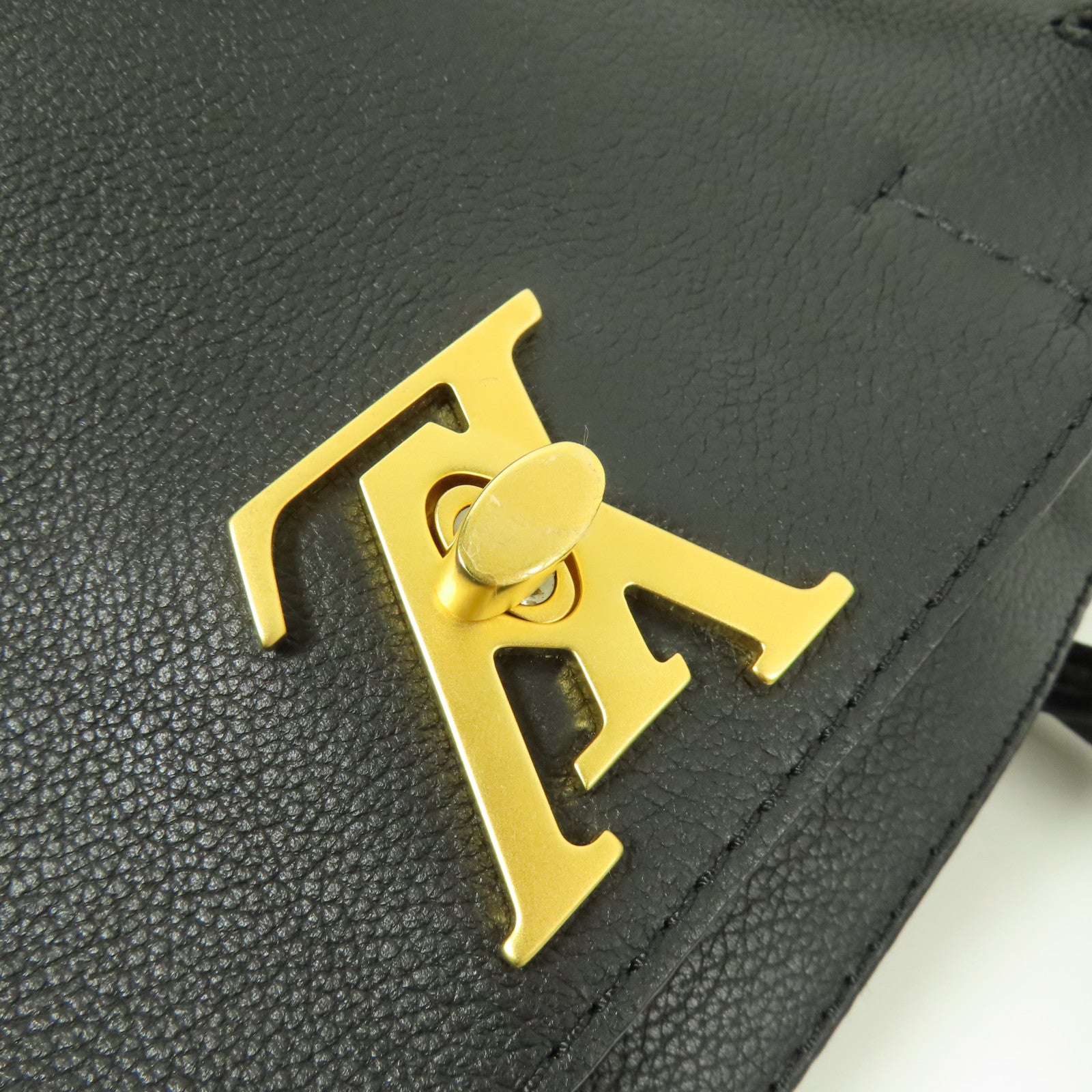 LOUIS VUITTON 牛皮皮革Lockmeto金扣手挽肩背兩用袋