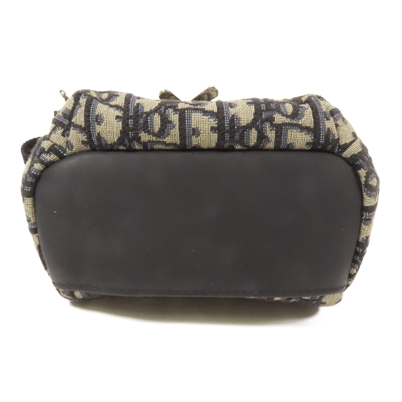 Dior 帆布Mini Backpack銀扣背包