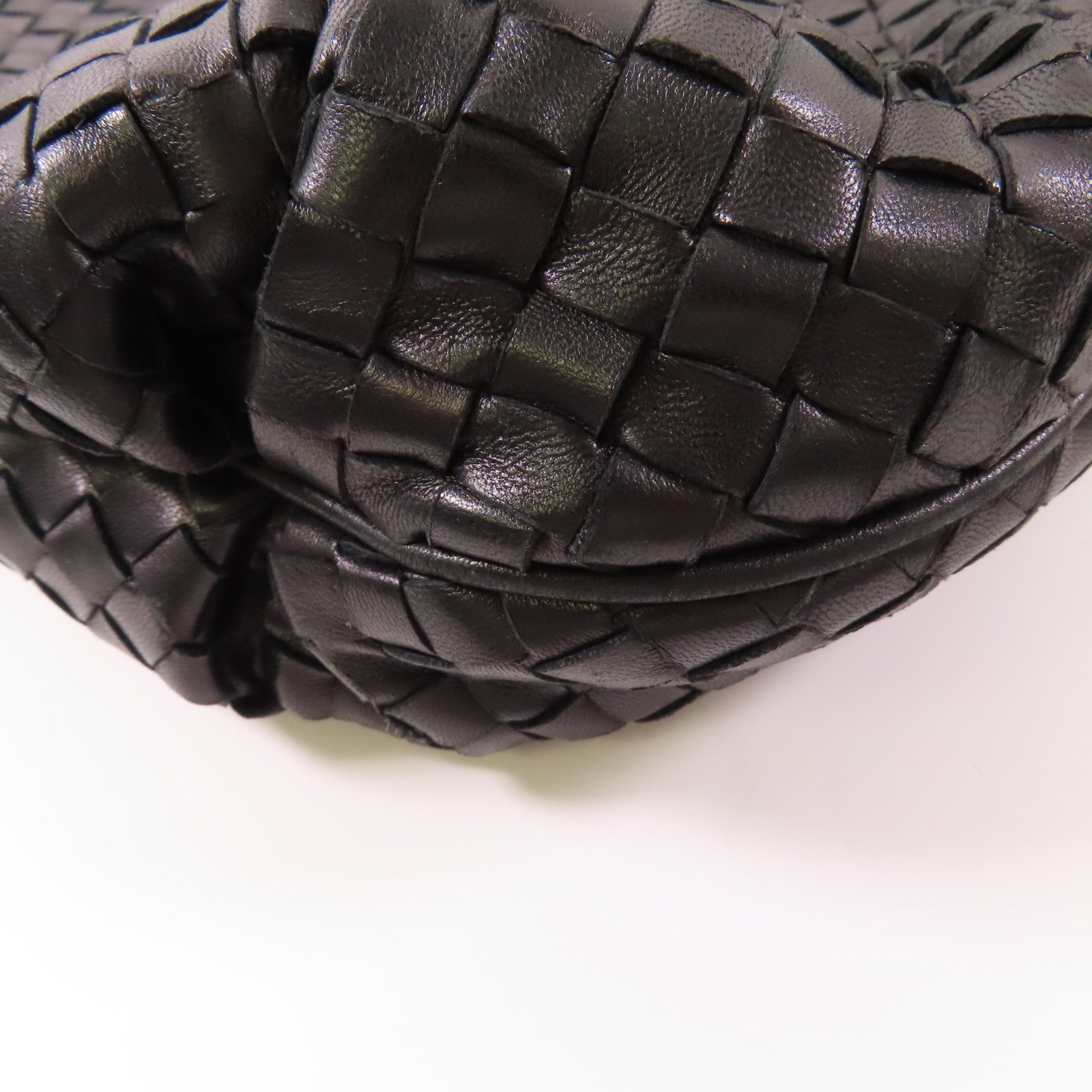 BOTTEGA VENETA 牛皮皮革Hand Bag金扣手挽袋
