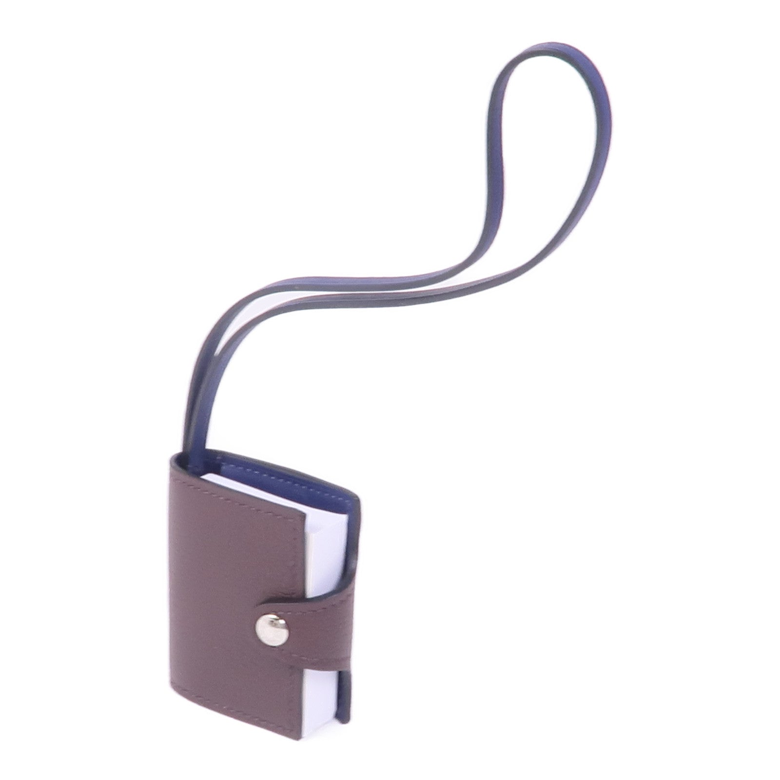 HERMES SHW Ulysse Nano Charm Evercolor Leather Rouge H