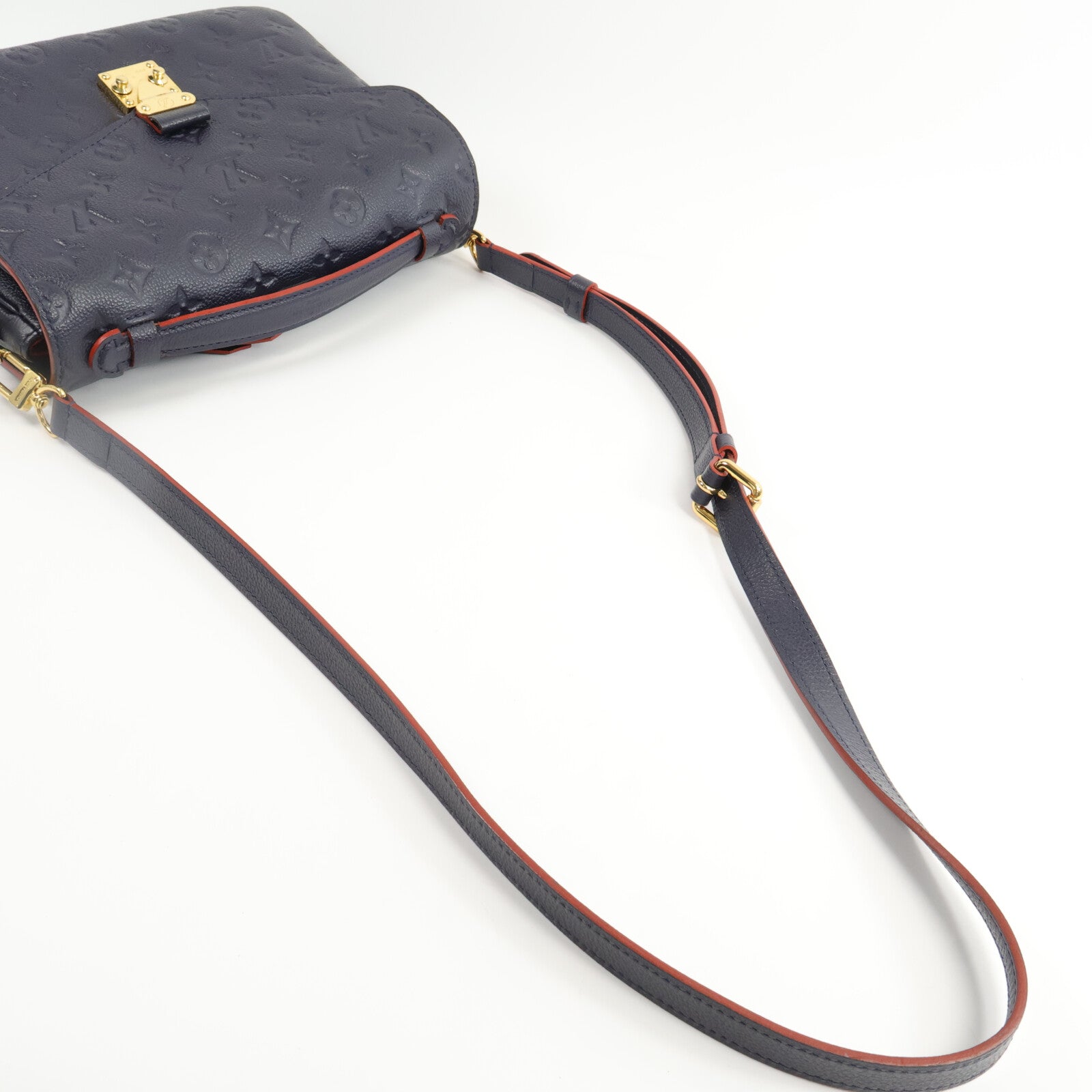LOUIS VUITTON Monogram Empreinte Pochette Metis手挽肩背兩用袋