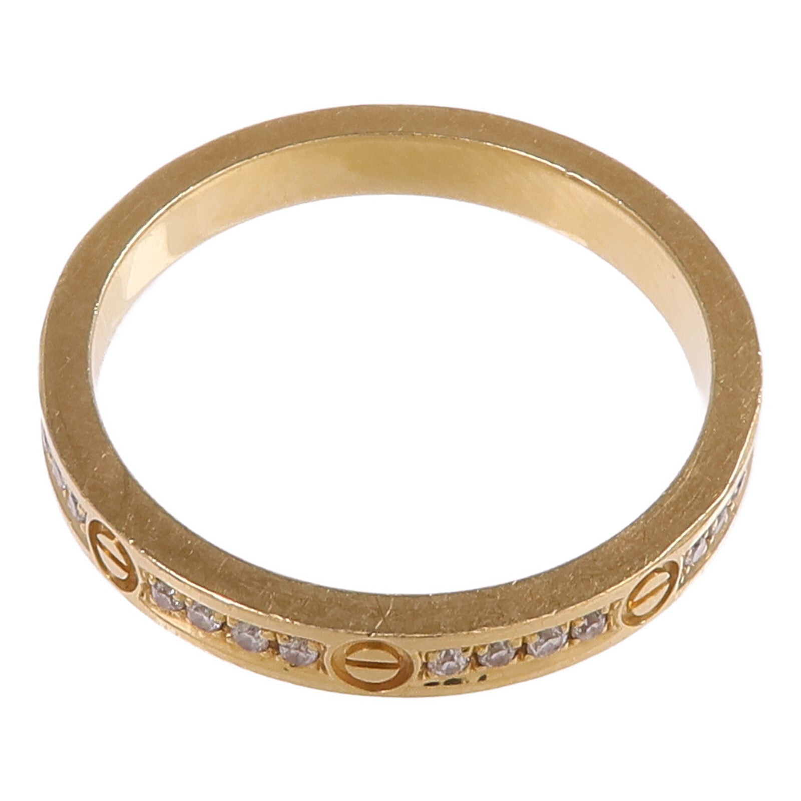 JEWELRY 【激減優惠】18K黃金Diamond Ring鑽石戒指#52/US#6