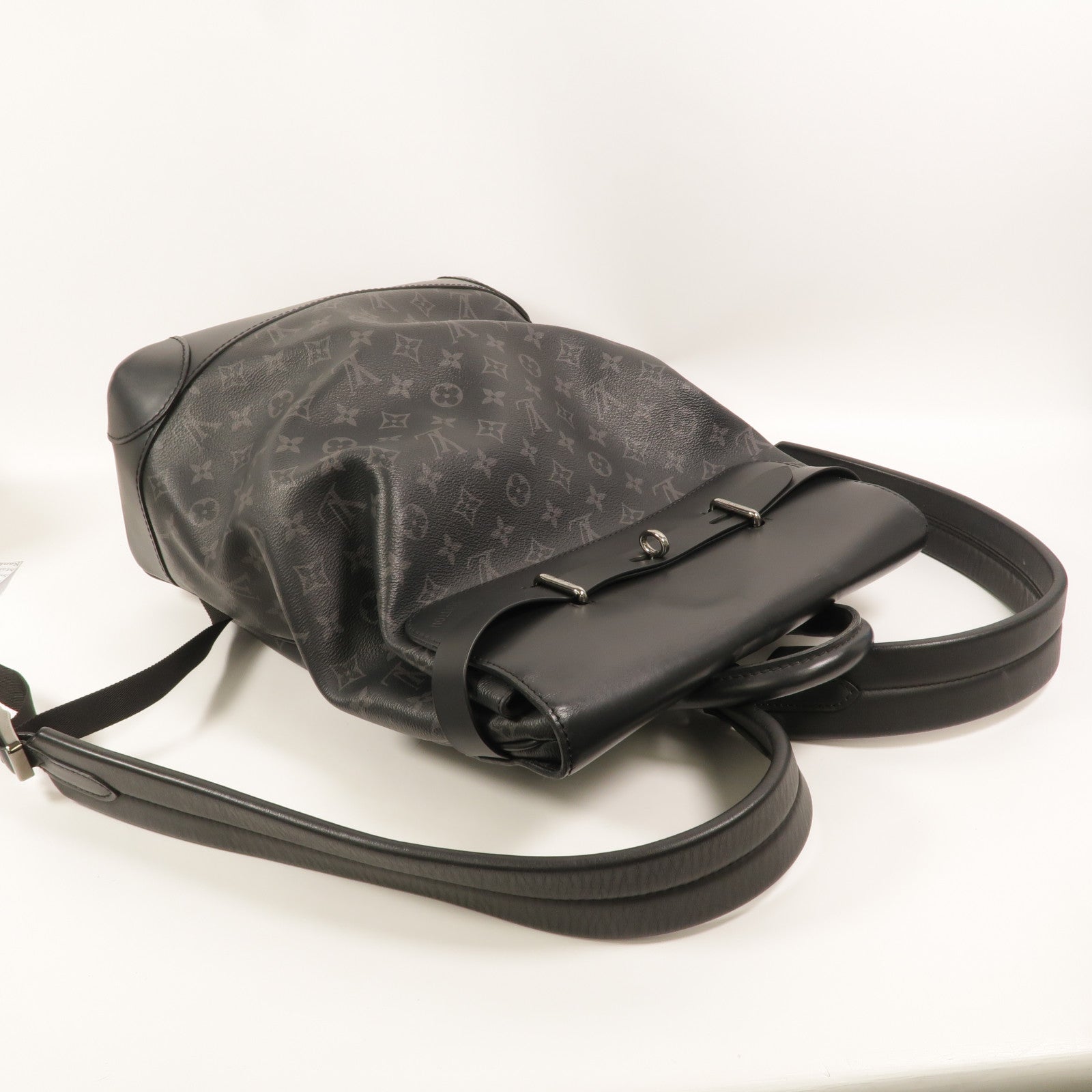 LOUIS VUITTON Monogram Eclipse Steamer Backpack背包