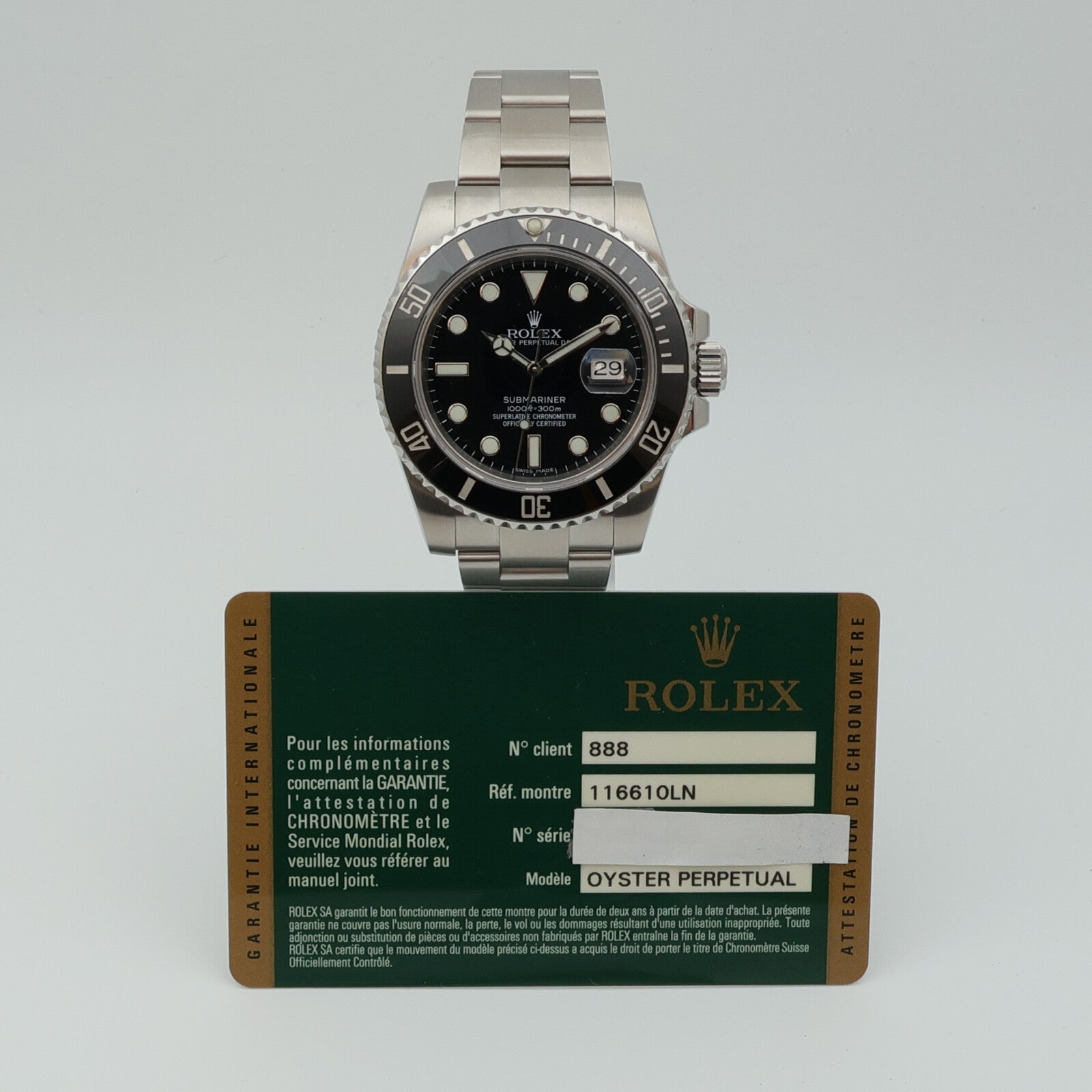 ROLEX Submariner 116610LN