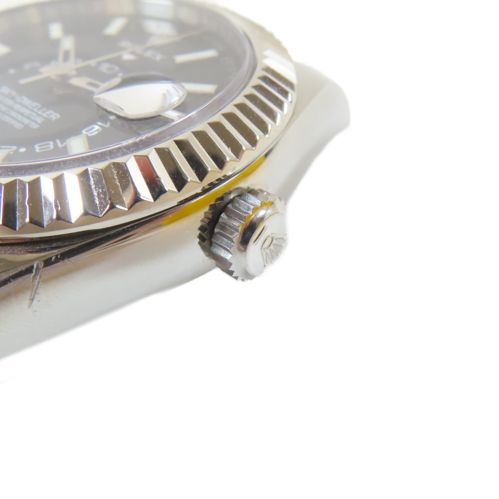 ROLEX Sky Dweller不鏽鋼手錶自動機芯黑色