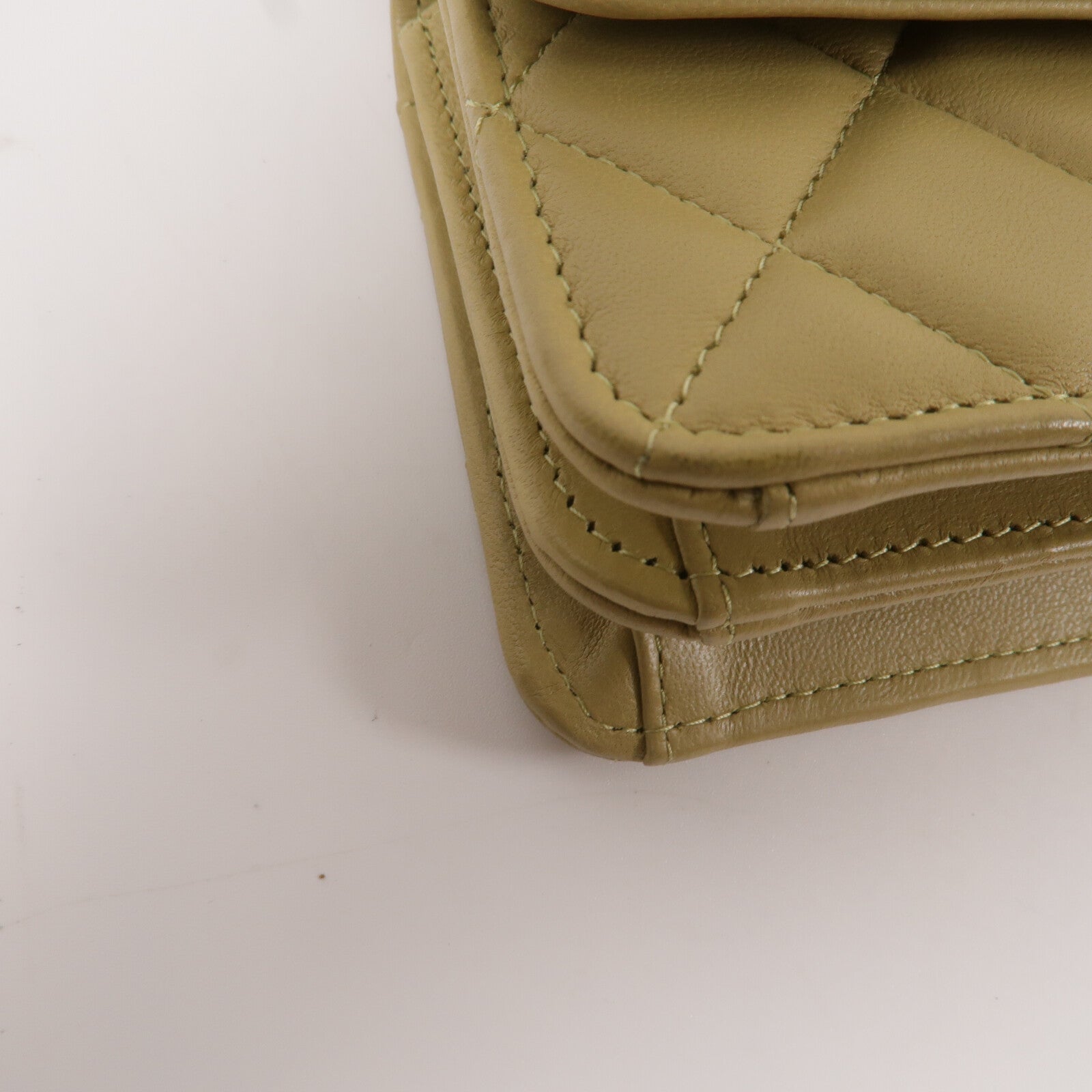 CHANEL 羊皮皮革Chain Shoulder鏈帶手挽肩背兩用袋