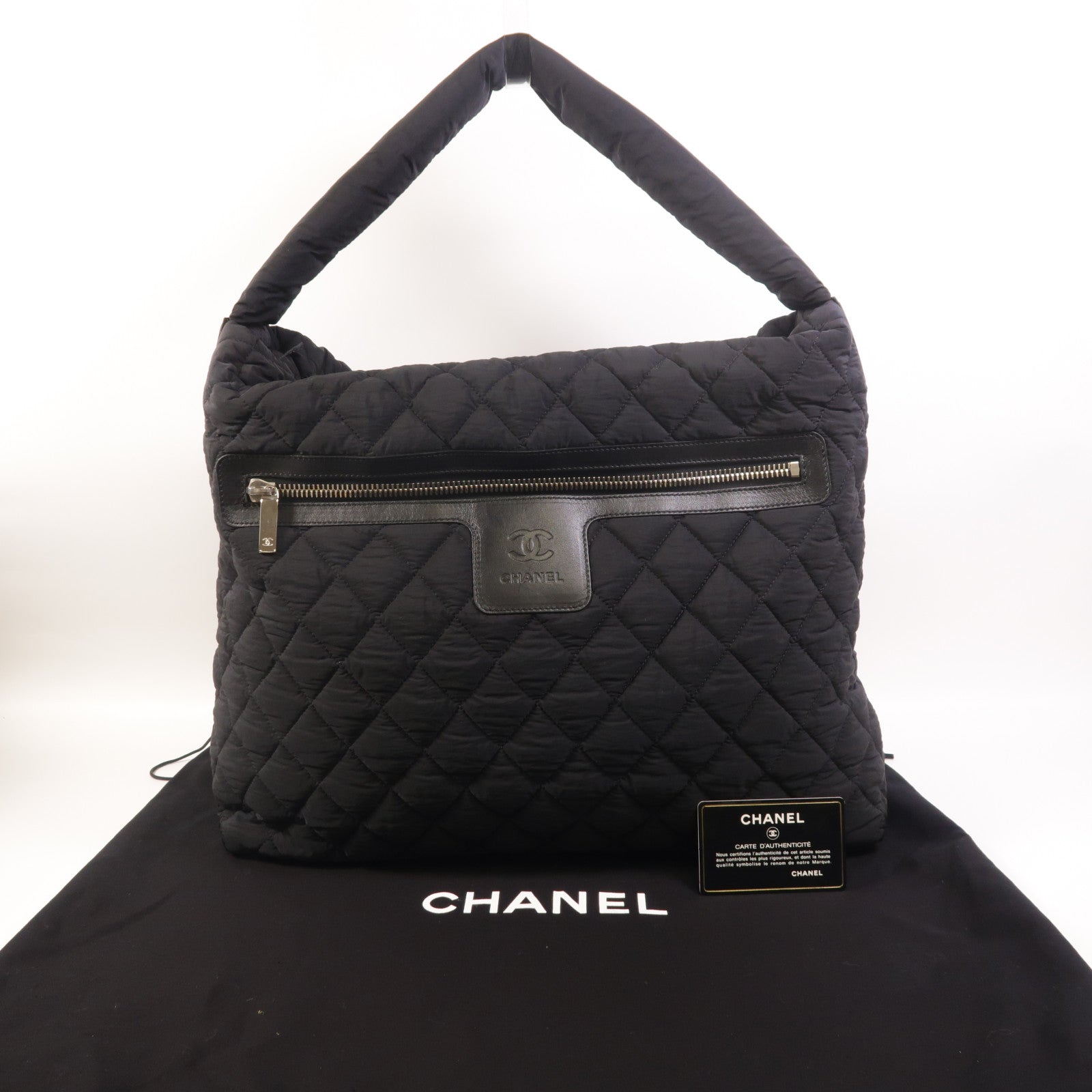 CHANEL 尼龍CoCo Cocoon肩背袋/手挽袋