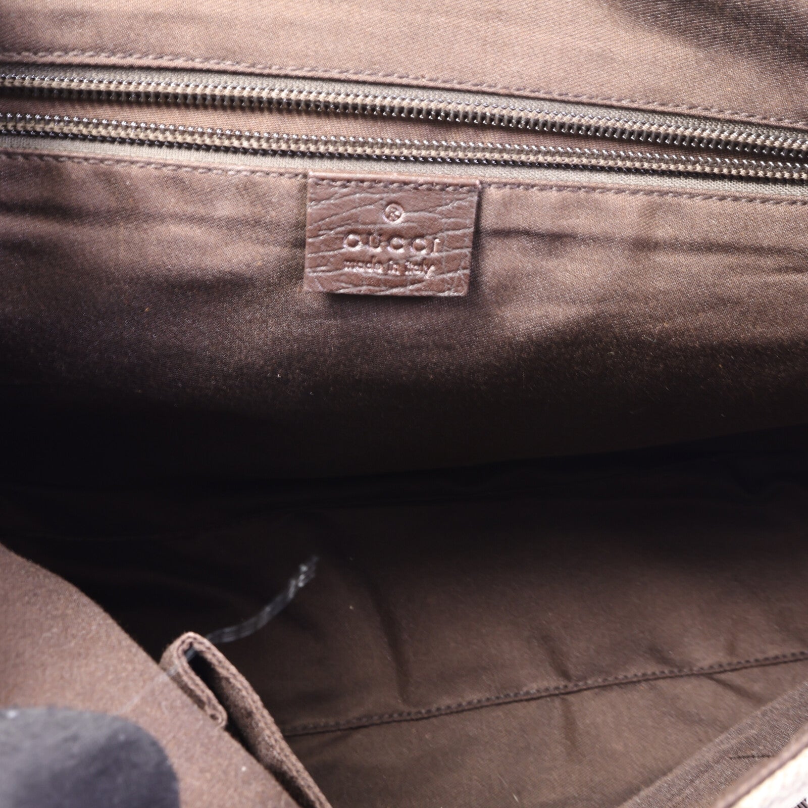 GUCCI 塗層帆布GG Supreme肩背袋