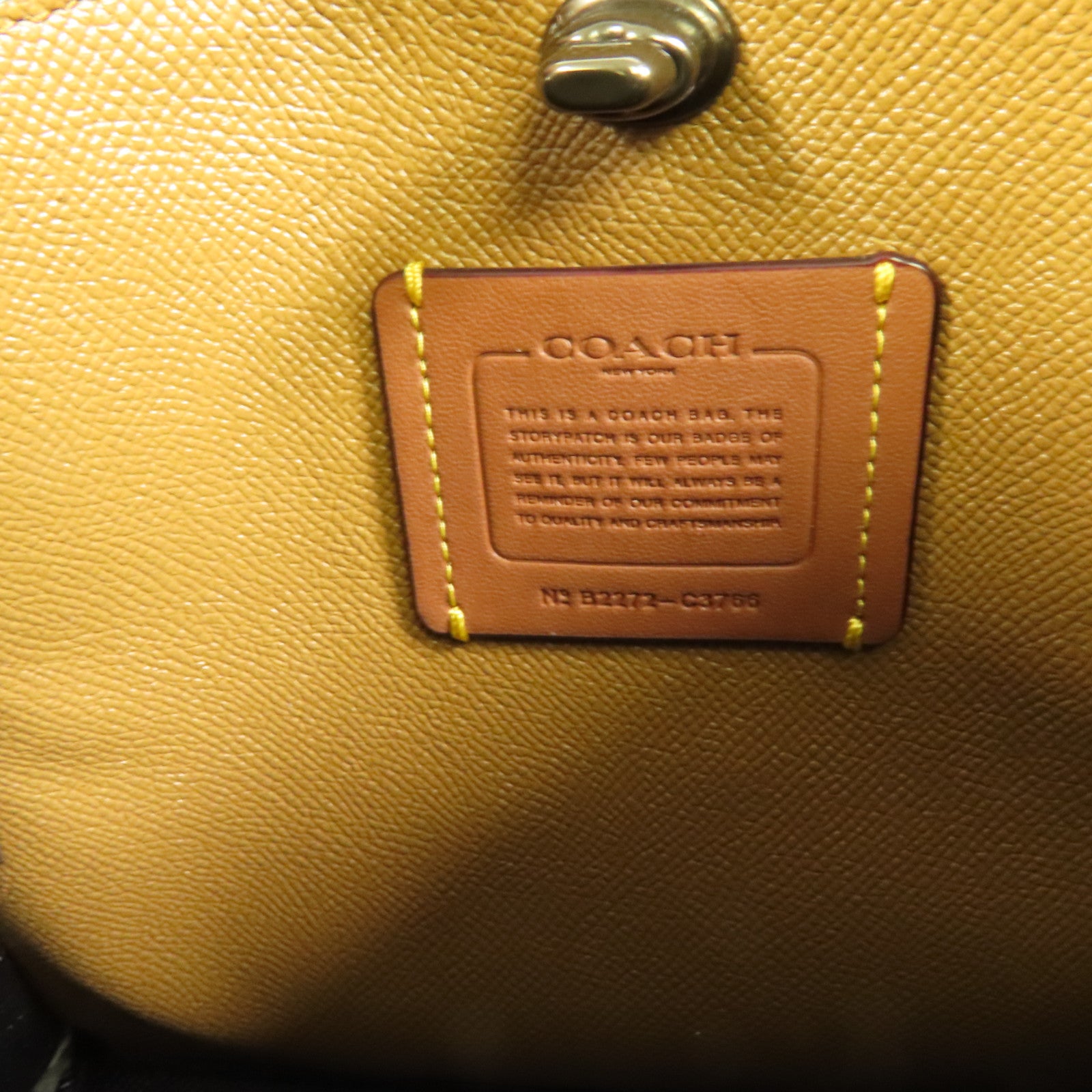 COACH 牛皮皮革Shoulder Bag肩背袋