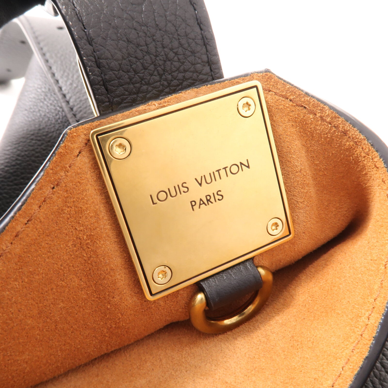 LOUIS VUITTON 牛皮皮革Low Key Hobo PM金扣肩背袋