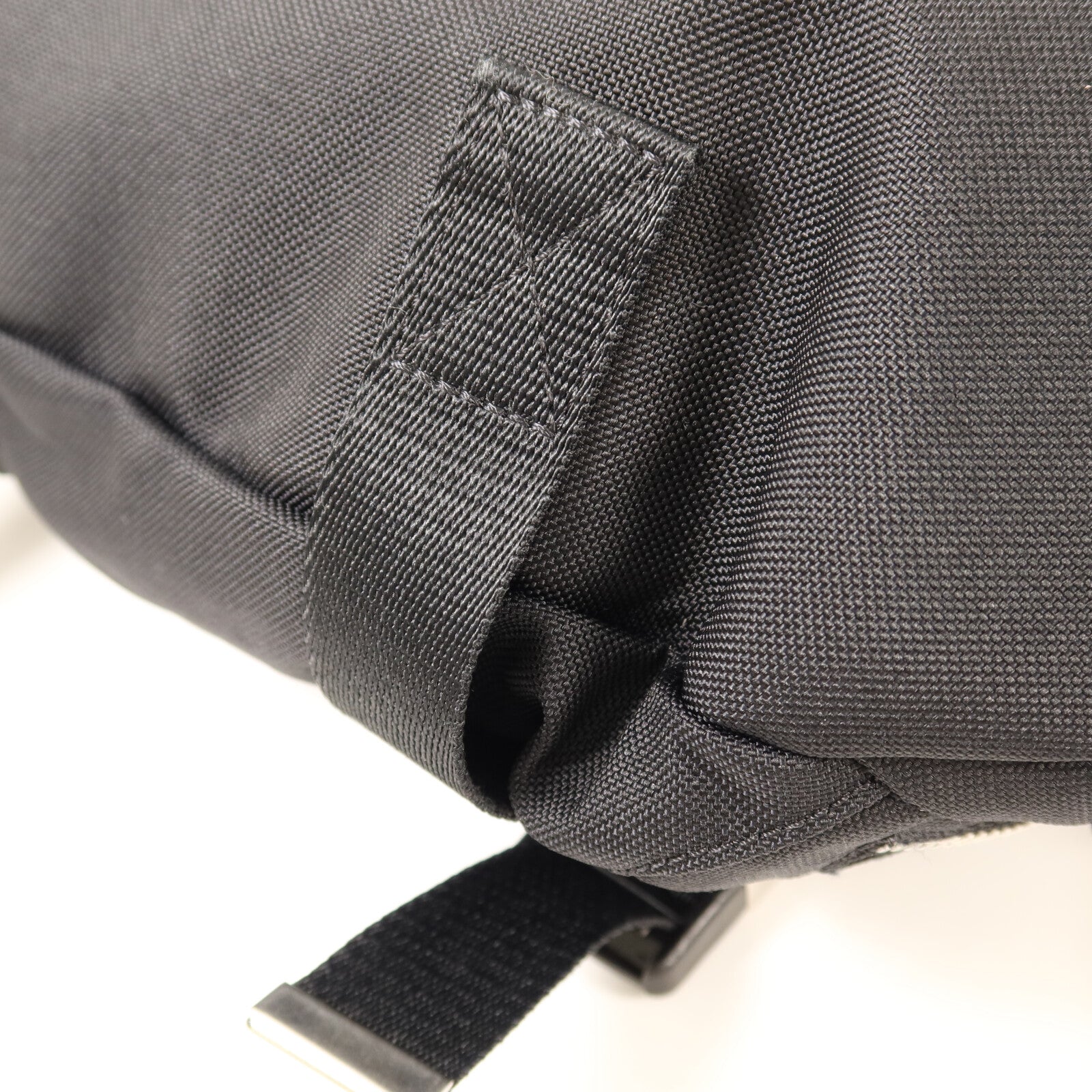 CELINE 帆布Trekking Shoulder Bag銀扣肩背袋