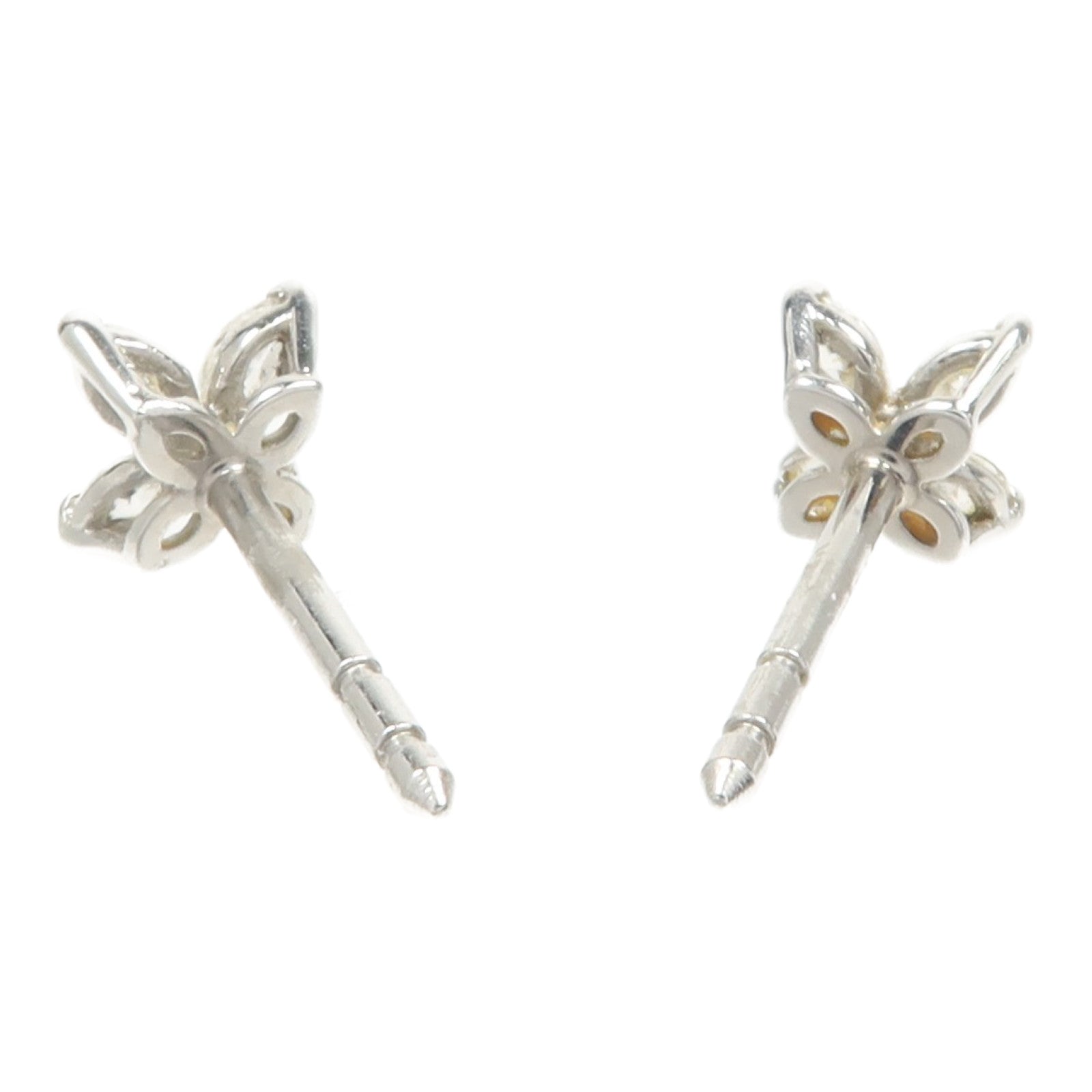 TIFFANY＆CO PT950鉑金Diamond Victoria Mini鑽石耳環