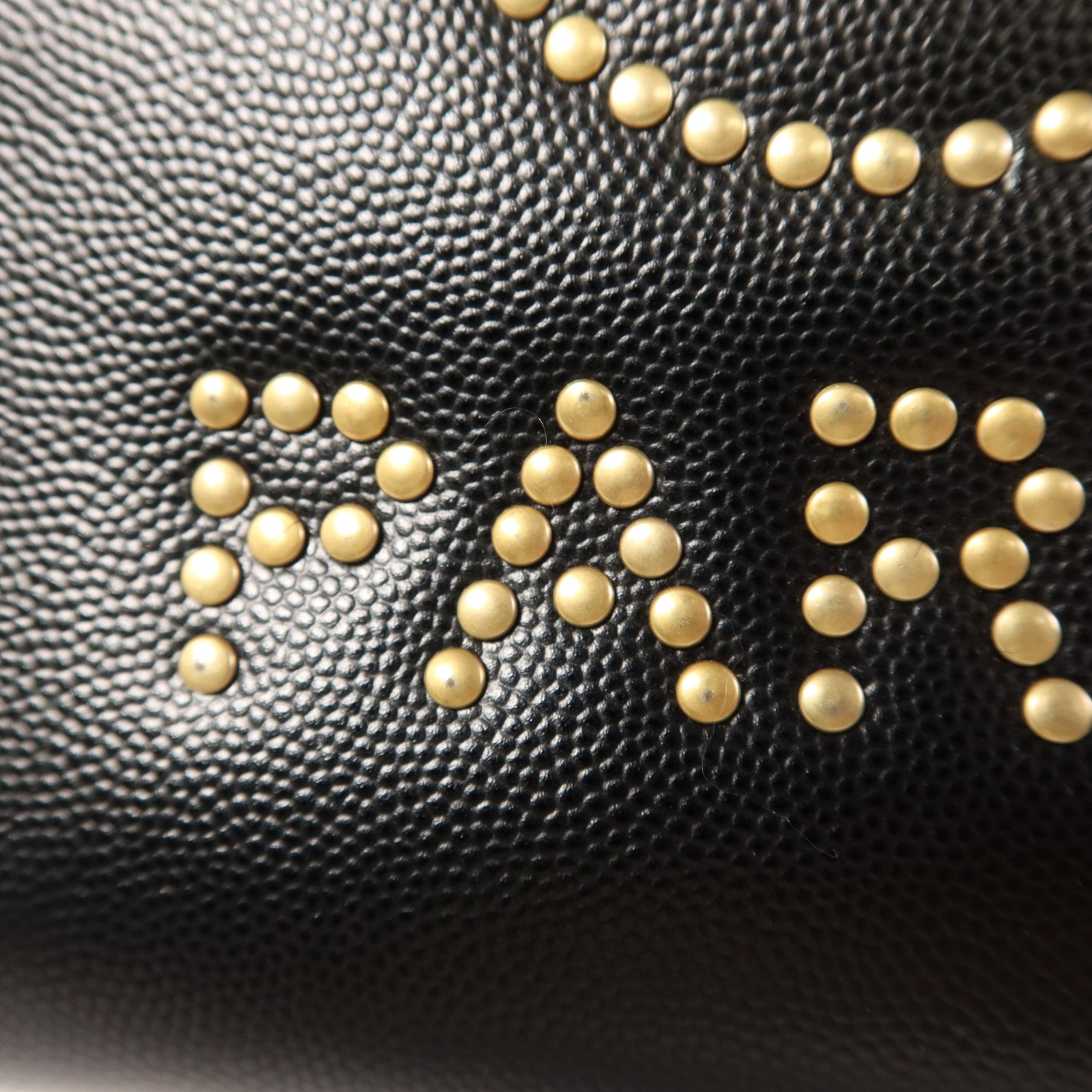 CHANEL 牛皮皮革Deauville金扣手挽肩背兩用袋