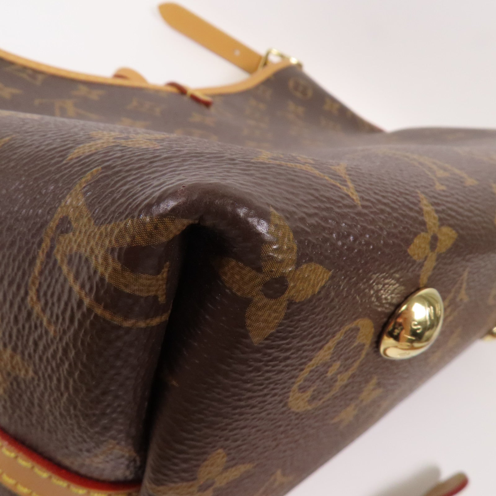 LOUIS VUITTON Monogram Carryall PM金扣肩背袋