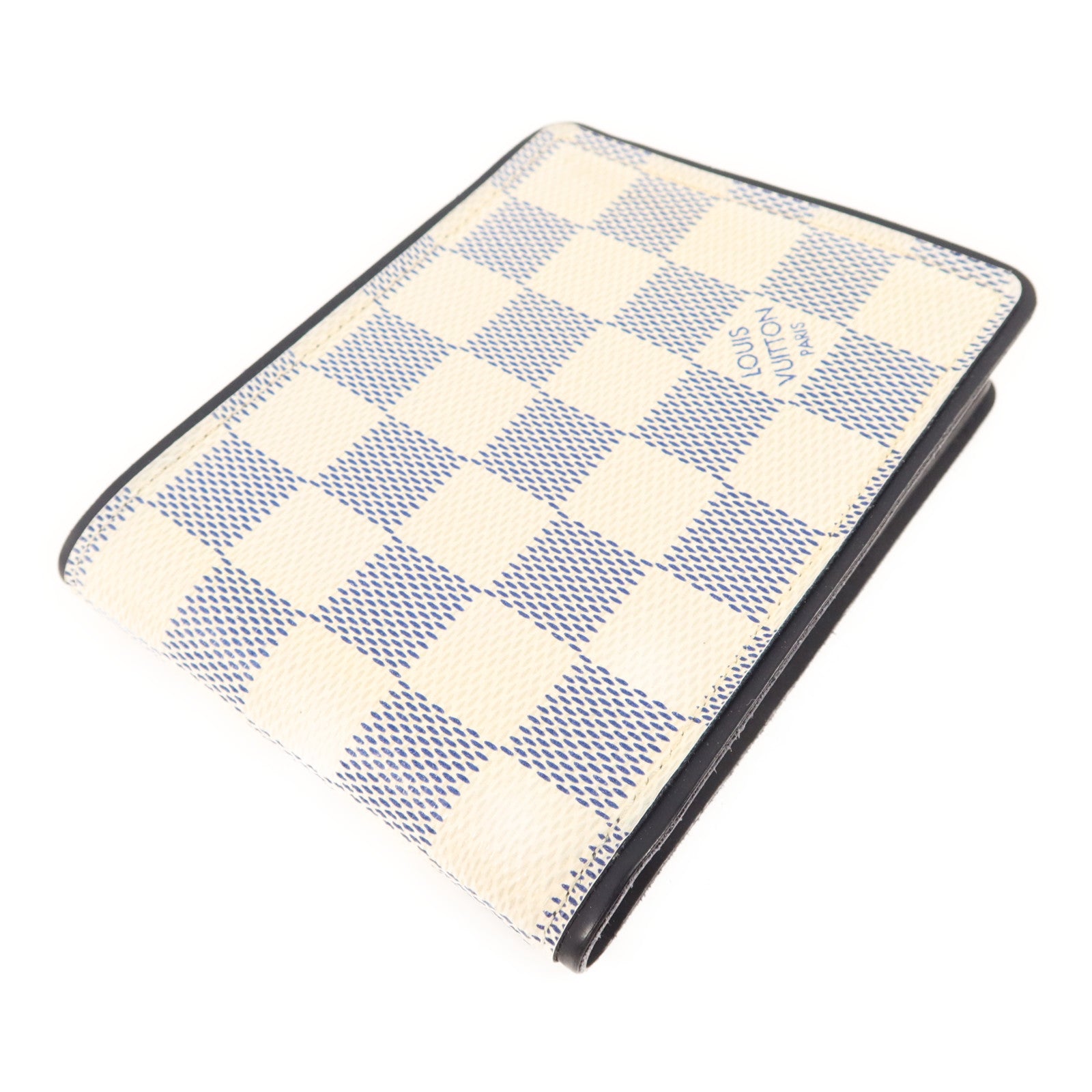 LOUIS VUITTON Damier Azur Bi-Fold Multiple Wallet錢包