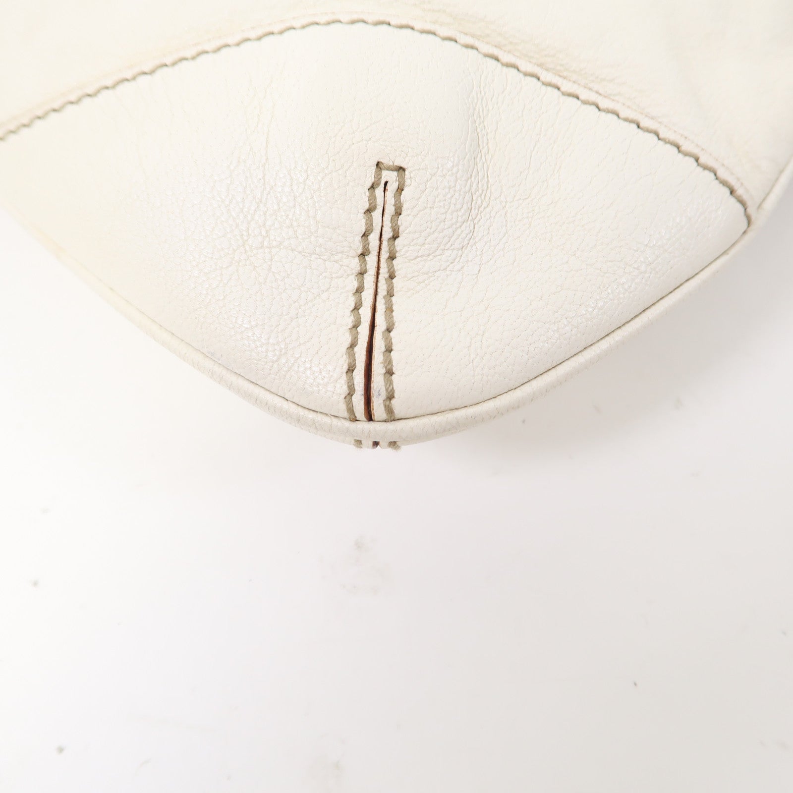 GUCCI 牛皮皮革Shoulder Bag金扣肩背袋白色