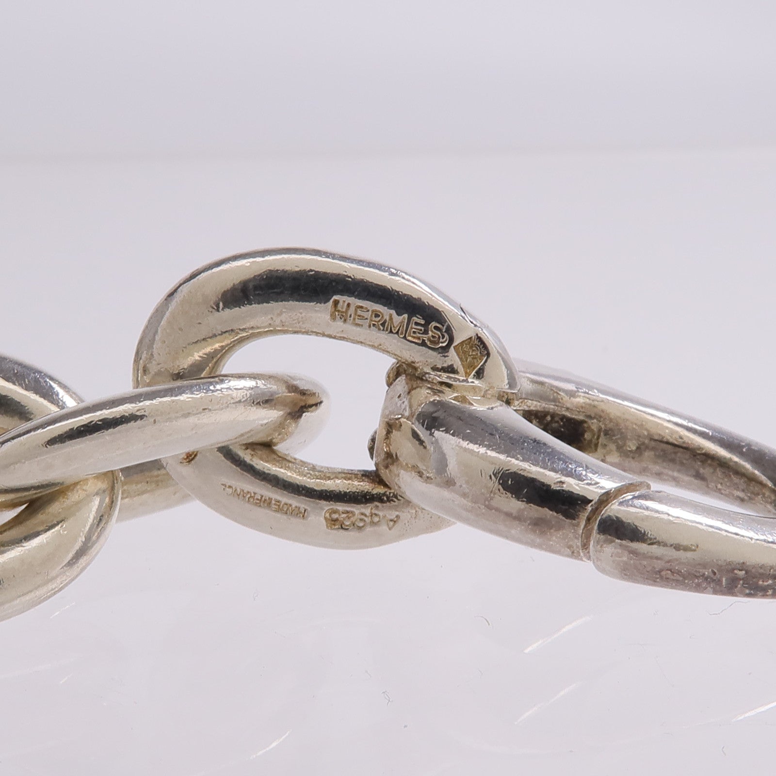 HERMES 925純銀Amulettes 4 Bags Bracelet手鏈