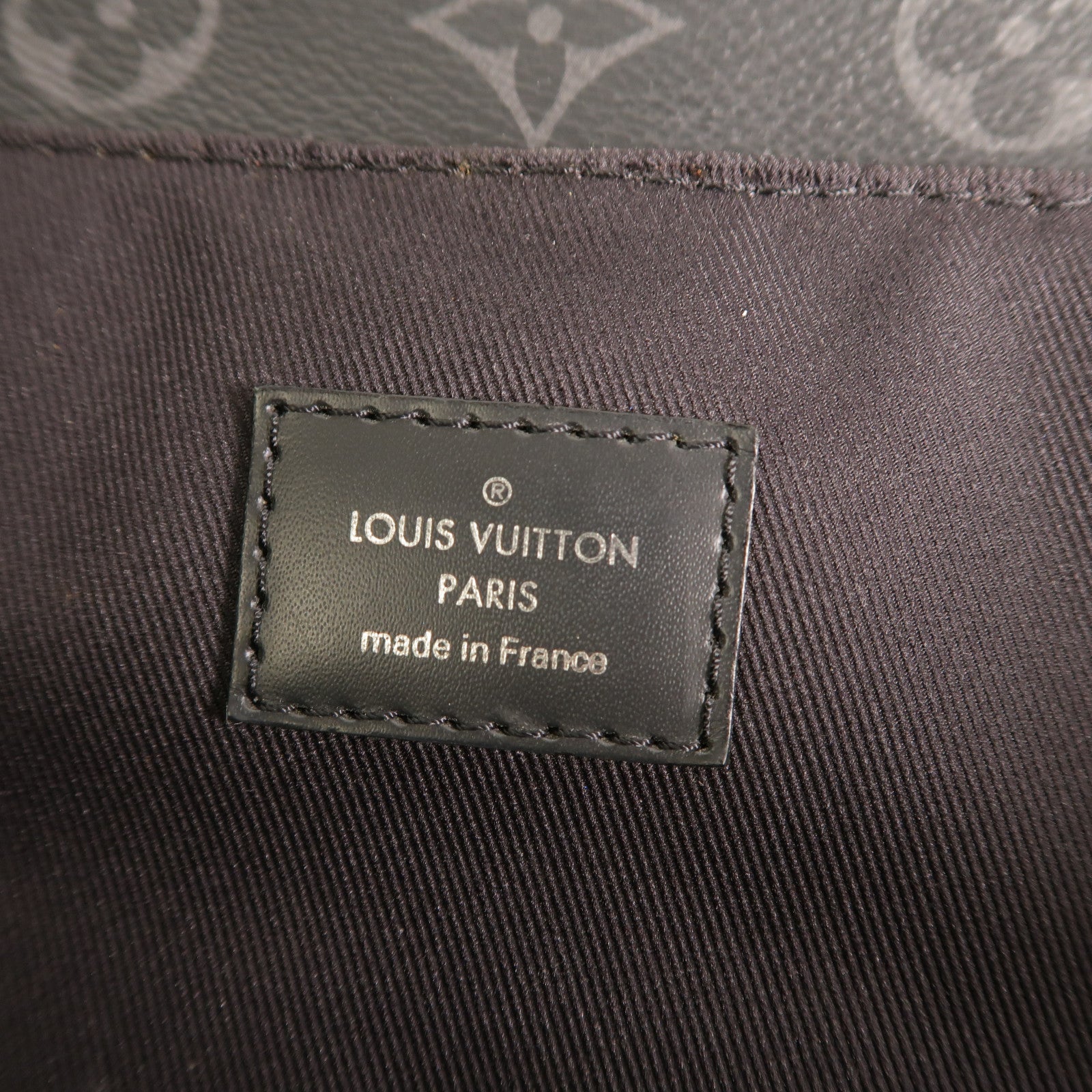 LOUIS VUITTON Monogram Eclipse Steamer Backpack背包