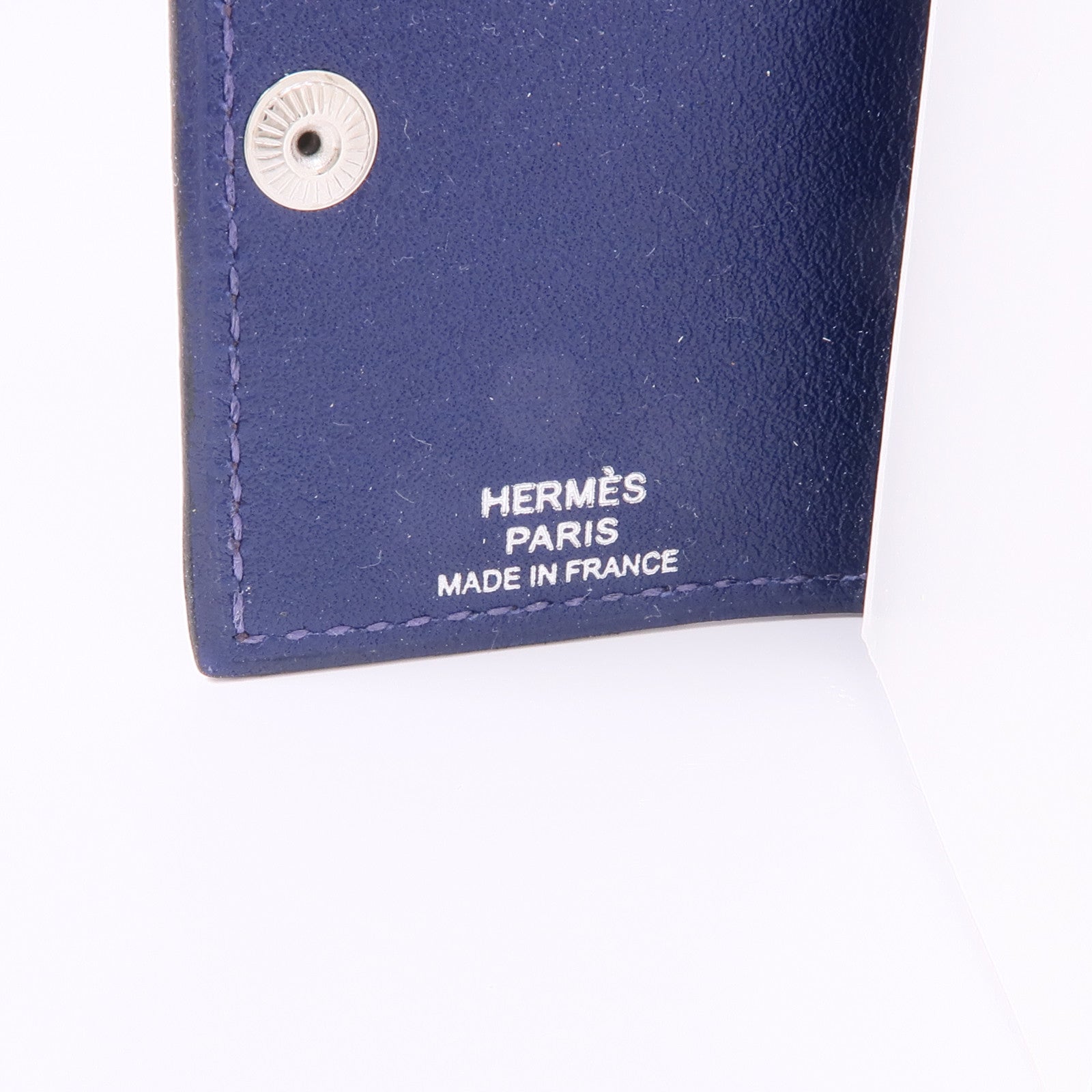 HERMES SHW Ulysse Nano Charm Evercolor Leather Rouge H