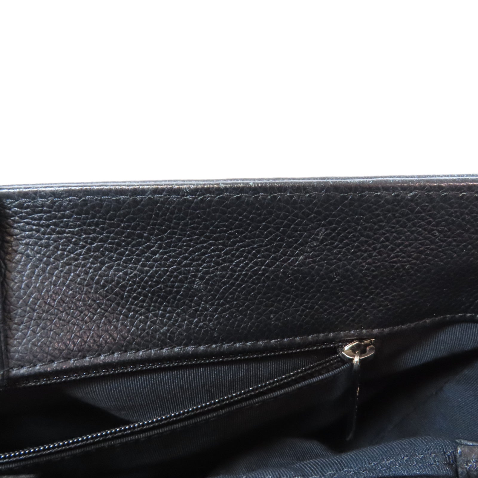 CHANEL 牛皮皮革2 Way Shoulder Bag銀扣手挽肩背兩用袋黑色