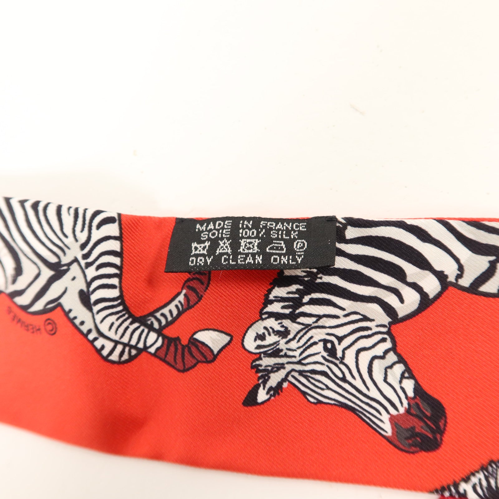 HERMES 絲質Twilly絲巾