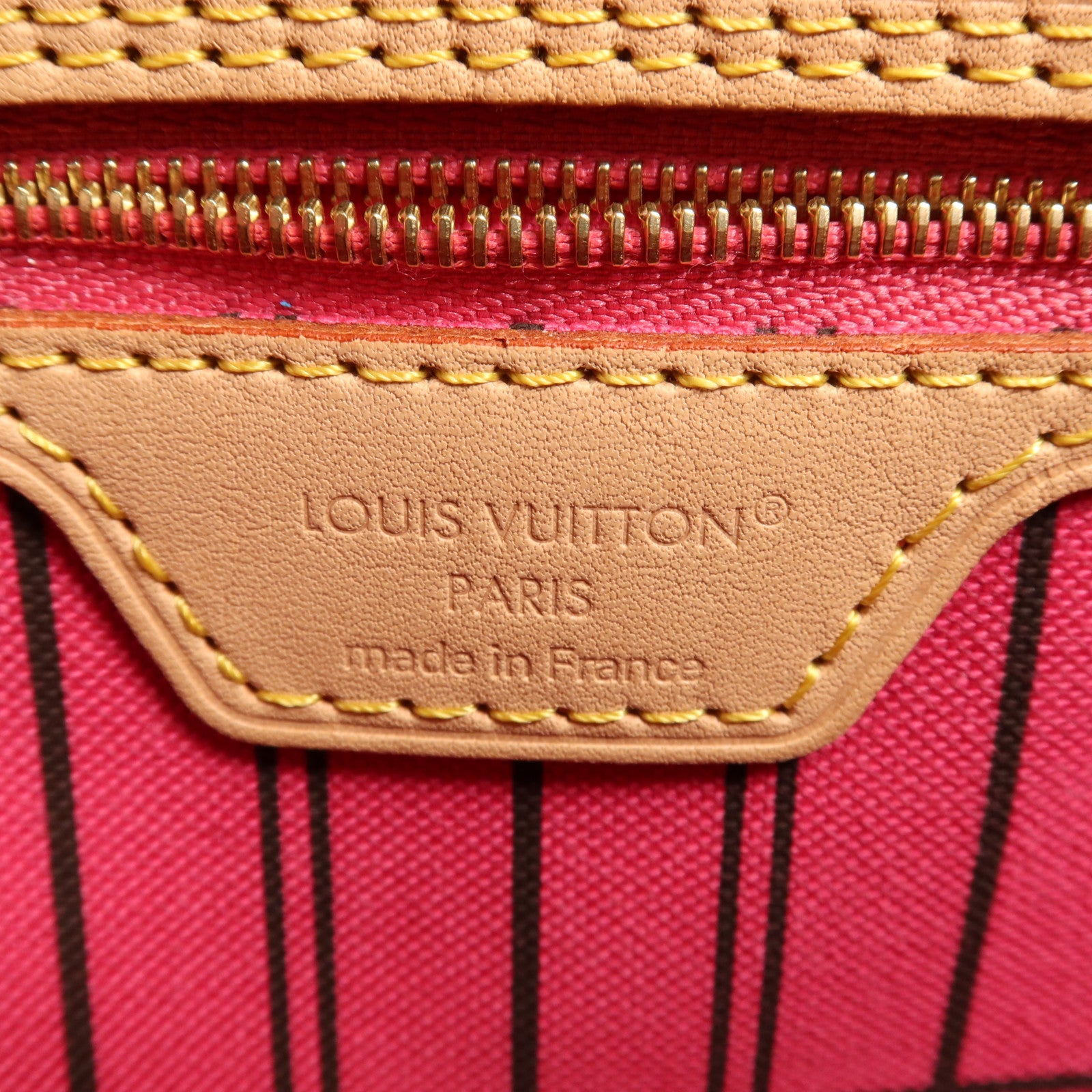 LOUIS VUITTON Monogram Neverfull Bandoulière Inside Out MM金扣手挽肩背兩用袋