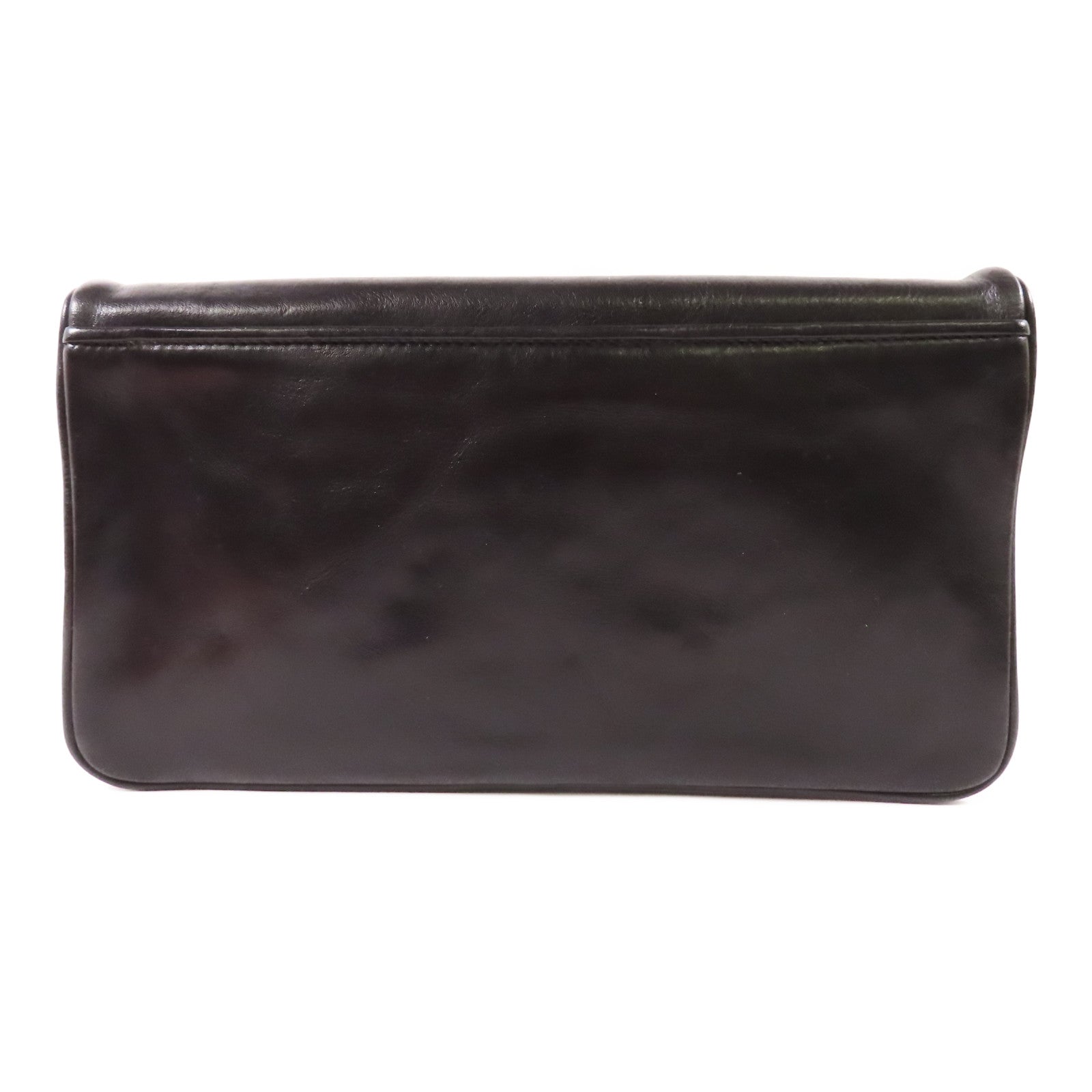 牛皮皮革Chain Shoulder金扣鏈帶肩背袋