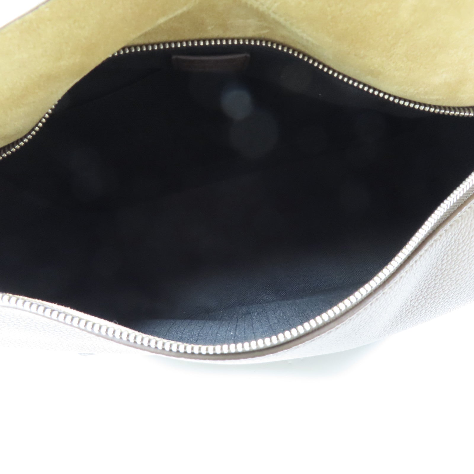 LOEWE 牛皮皮革Large Puzzle Edge銀扣手挽肩背兩用袋