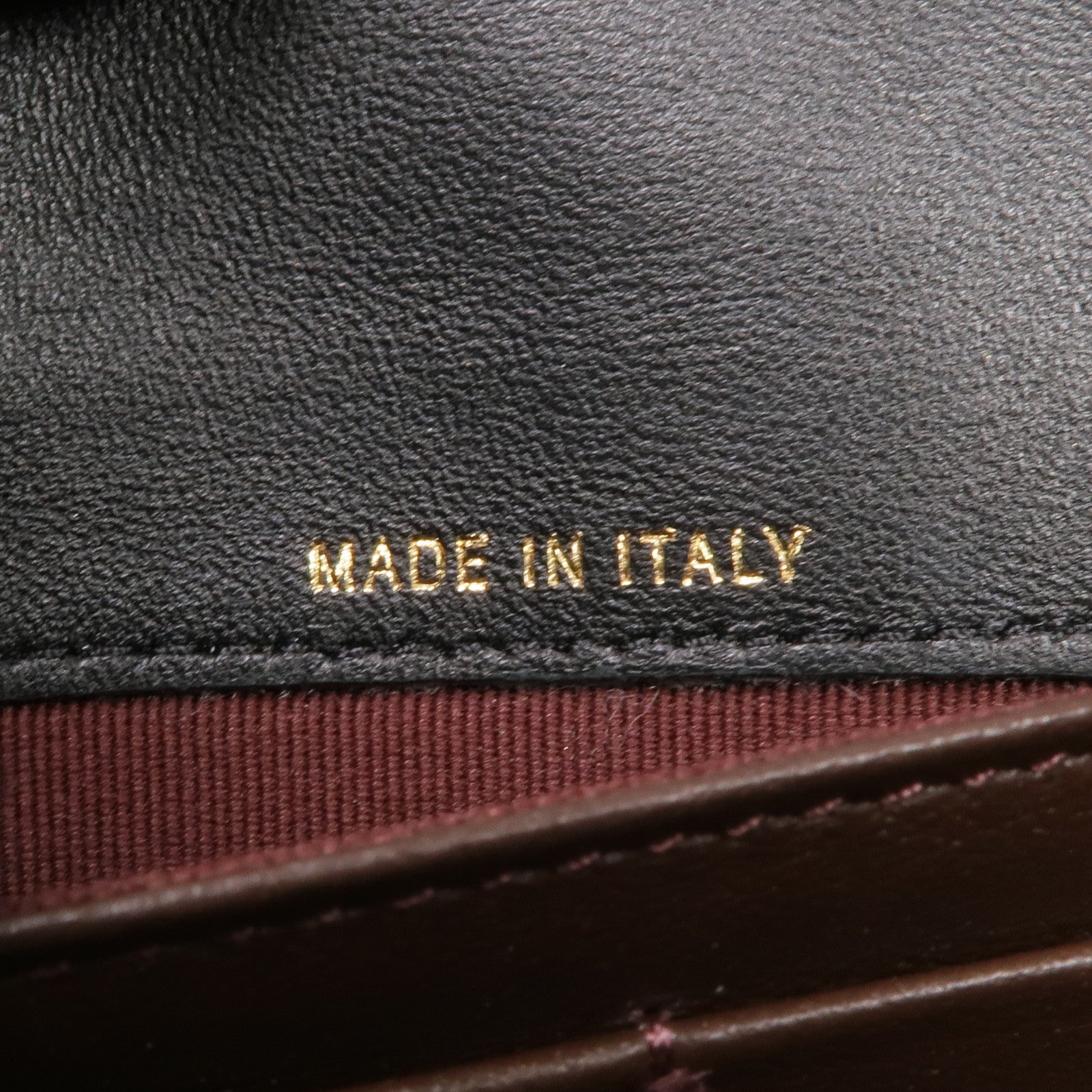 CHANEL 羊皮皮革Long Wallet金扣長錢包